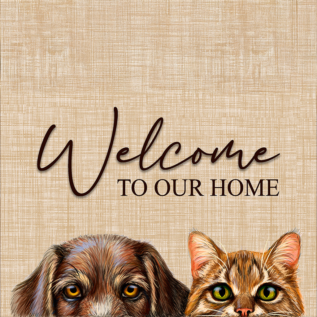 WELCOME TO OUR HOME, PATIO DØRMÅTTE M. KANT