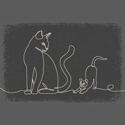 MINIMALIST CATS, PATIO DØRMÅTTE M. KANT