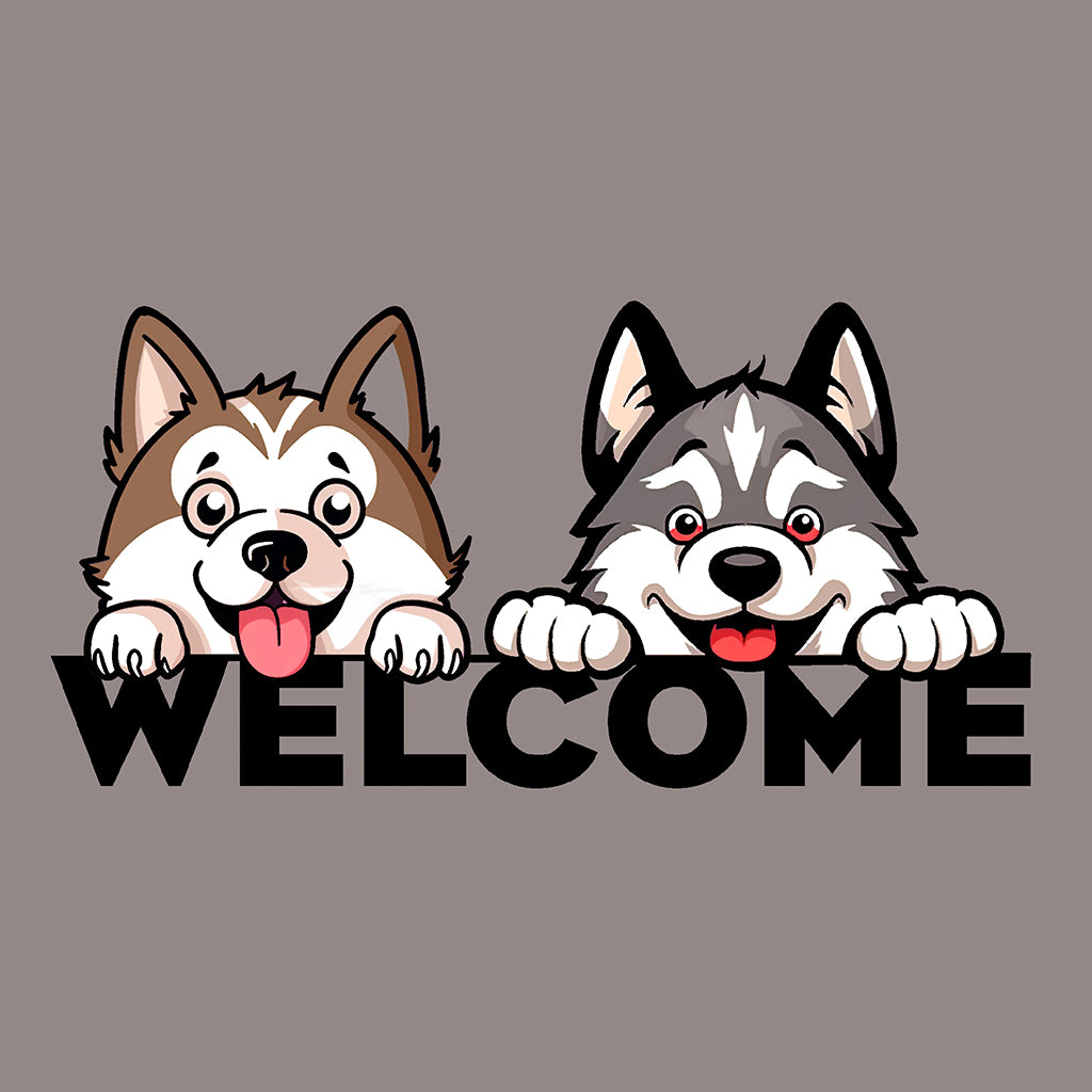 WELCOME HAPPY DOGS, PATIO DØRMÅTTE M. KANT