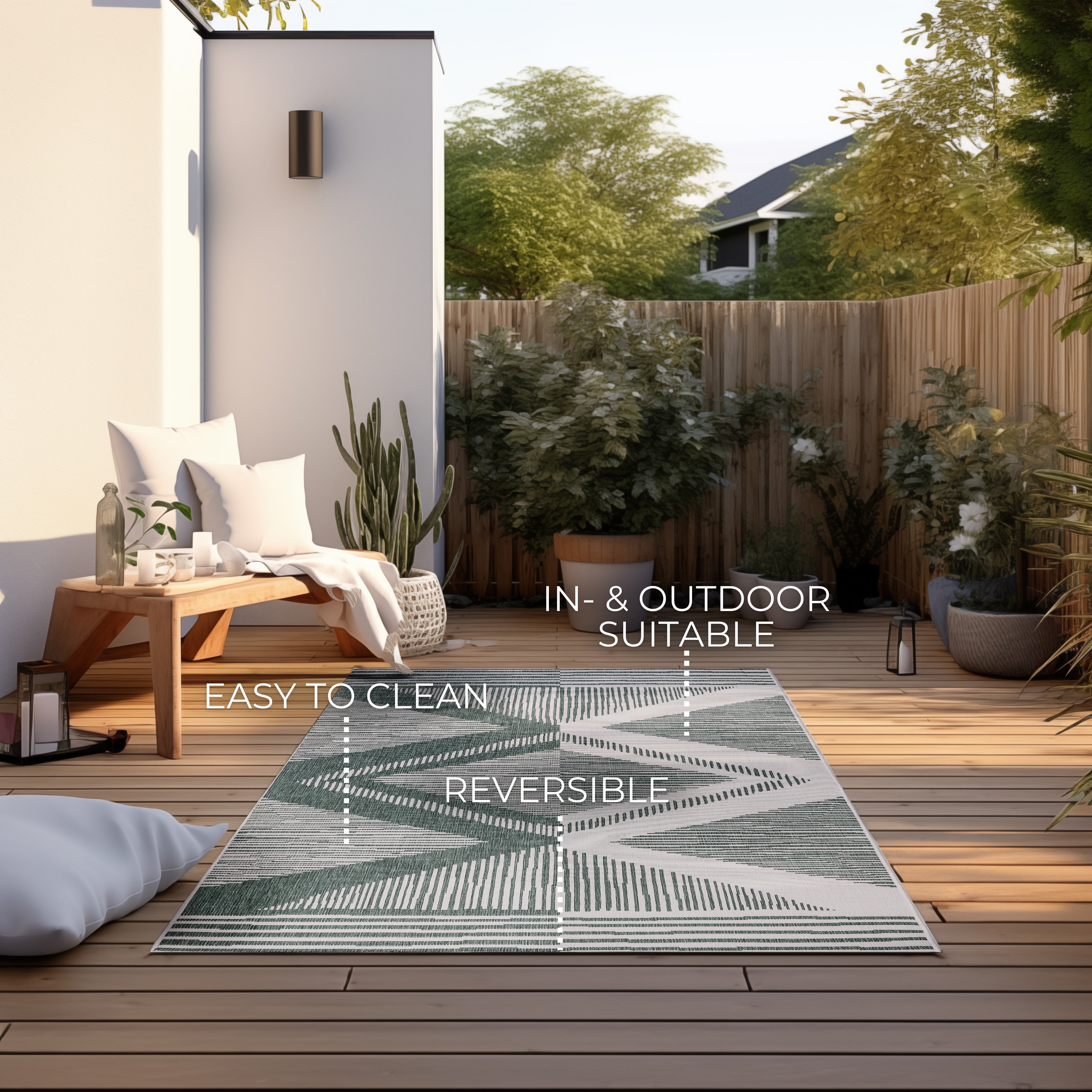 GEMINI TÆPPE GRØN - 106015