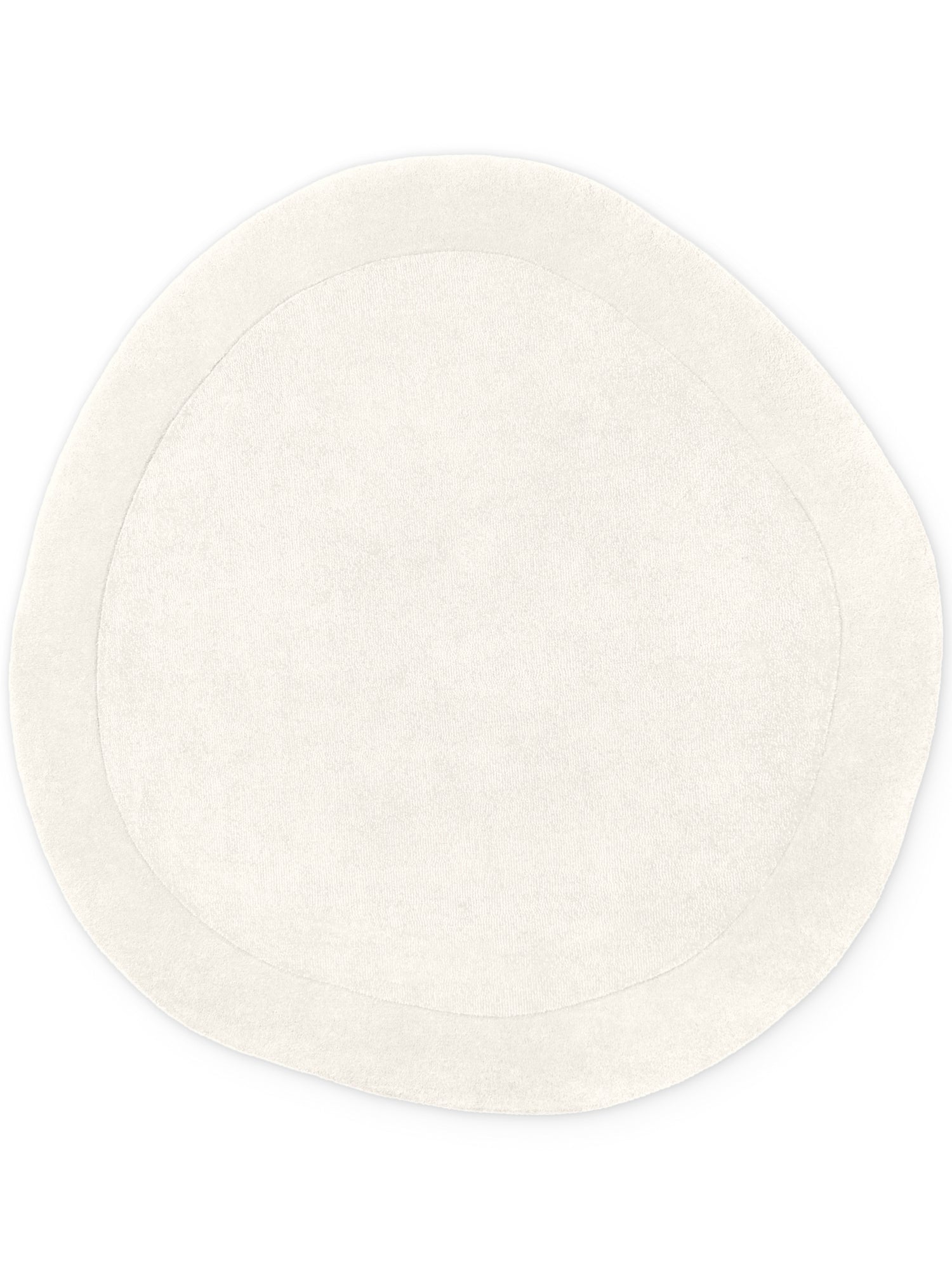 VILLEROY & BOCH 1812 ULDTÆPPE - ORGANISK RUND KARI, NATURLIG-CREME