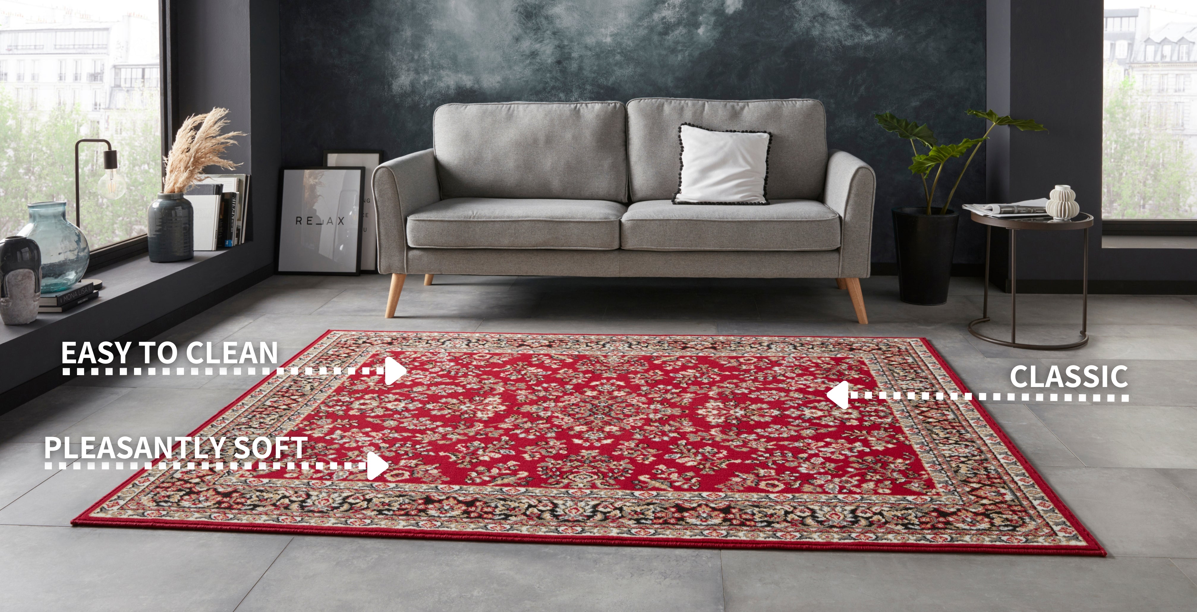 HANSE HOME ORIENTALSK TÆPPE AYDIN, RØD 104352