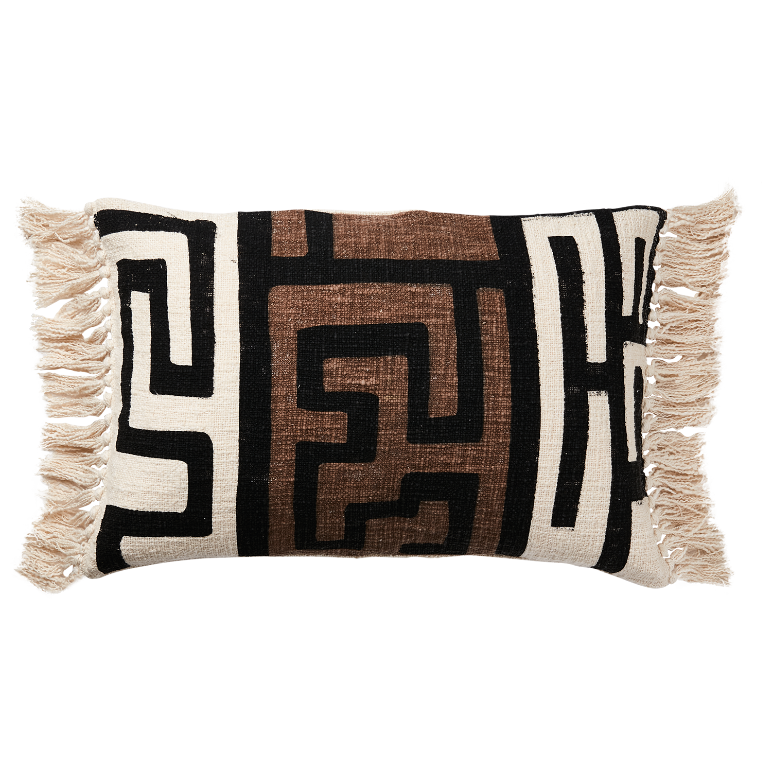 BERNADETTE PUDEBETRÆK, NATUR-SORT-BRUN