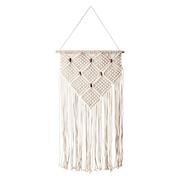 BRADY HÅNDLAVET VÆGDEKORATION - IVORY