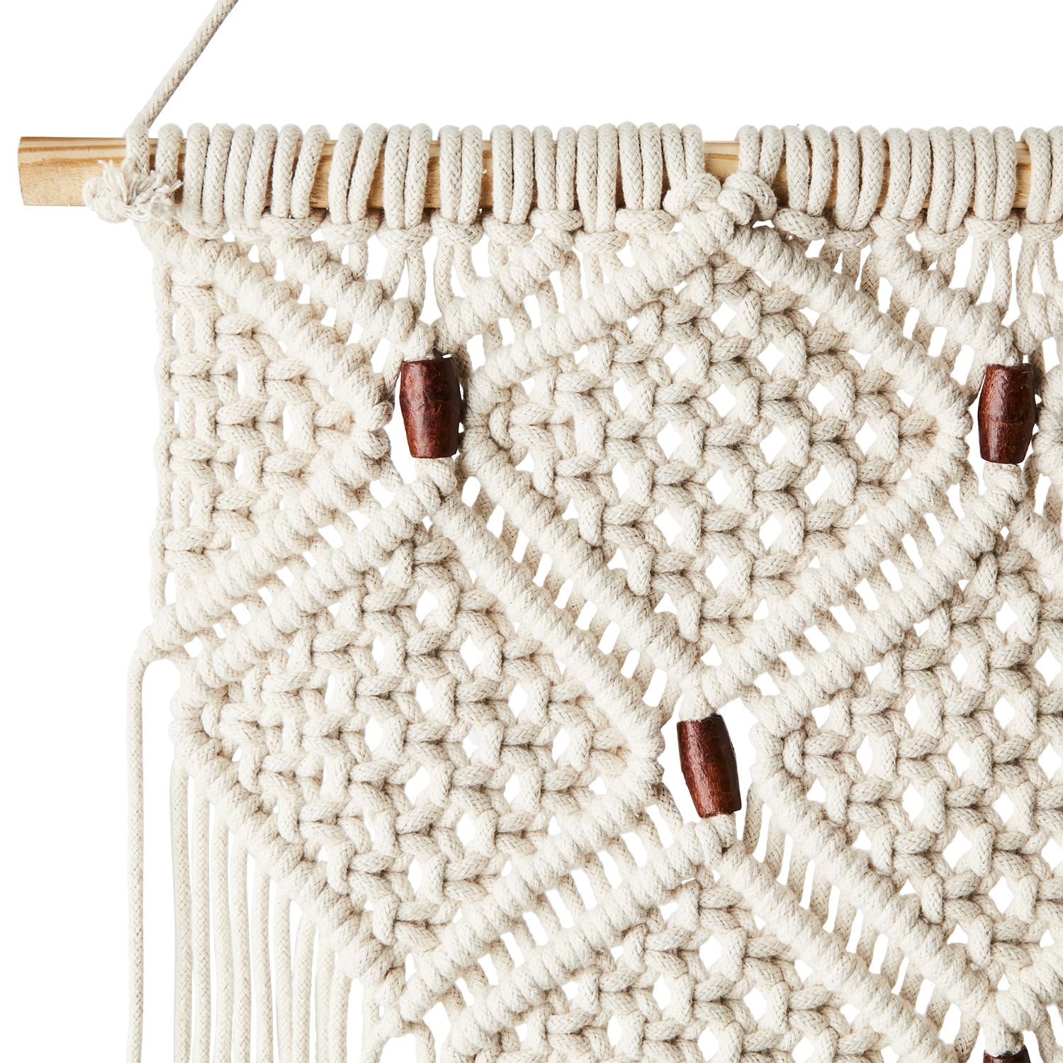 BRADY HÅNDLAVET VÆGDEKORATION - IVORY