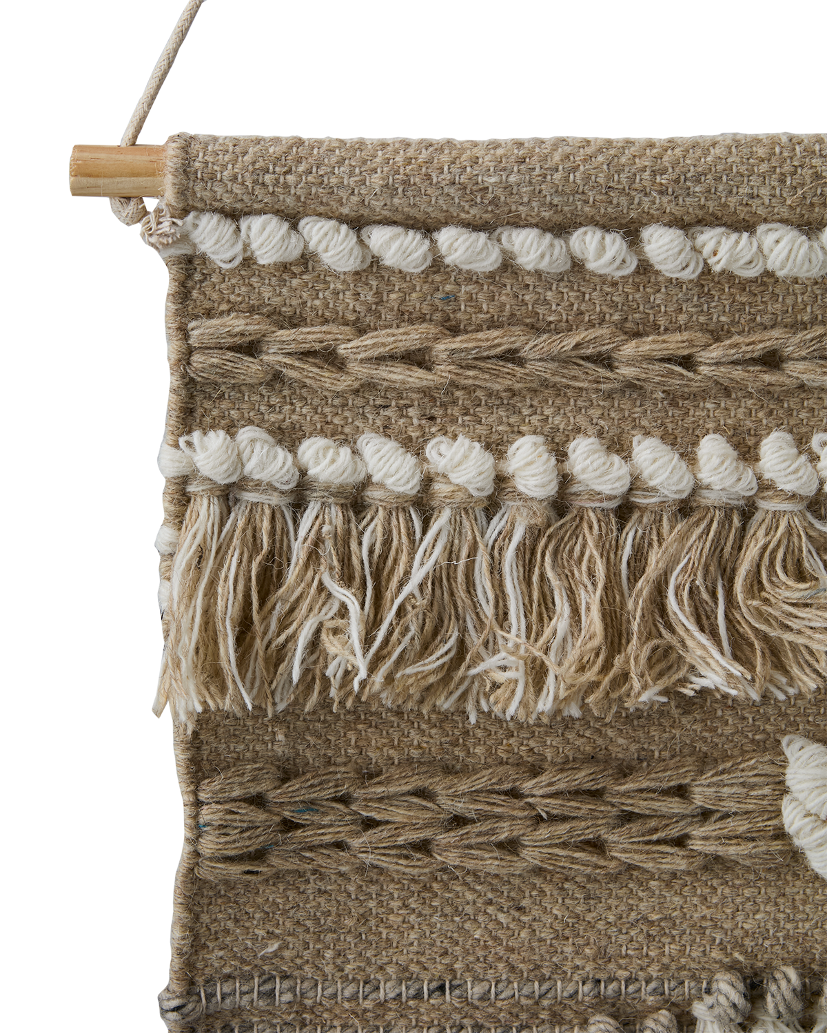 SIERRA VÆGTÆPPE, BEIGE/OFF WHITE