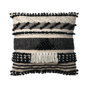 SIERRA PUDEBETRÆK, MØRKEGRÅ/HVID