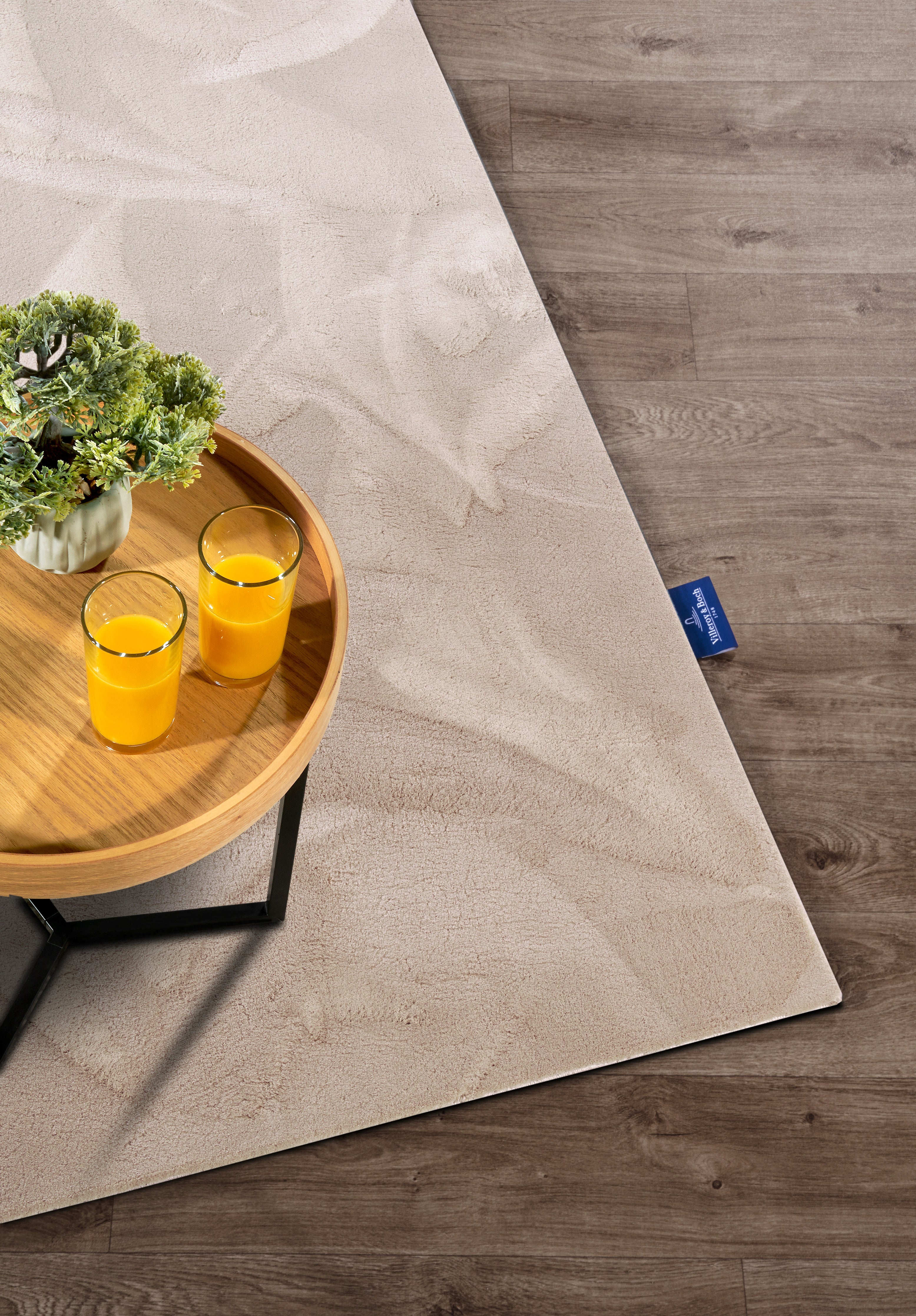 VILLEROY & BOCH 106159 HØJLUVET TÆPPE, LEON CREME