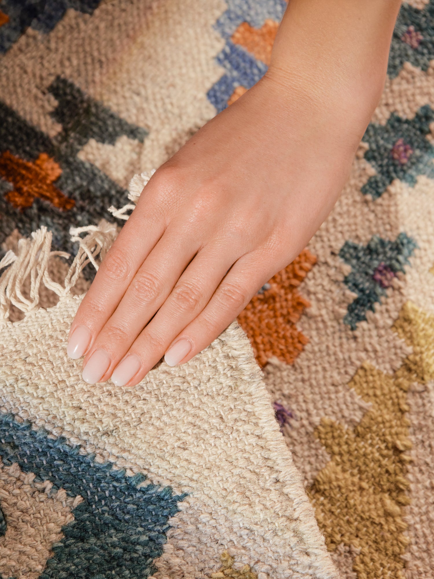 HANSE HOME KAMAL - AFGHANSK KELIM TÆPPE, 106242 CREME-MULTI