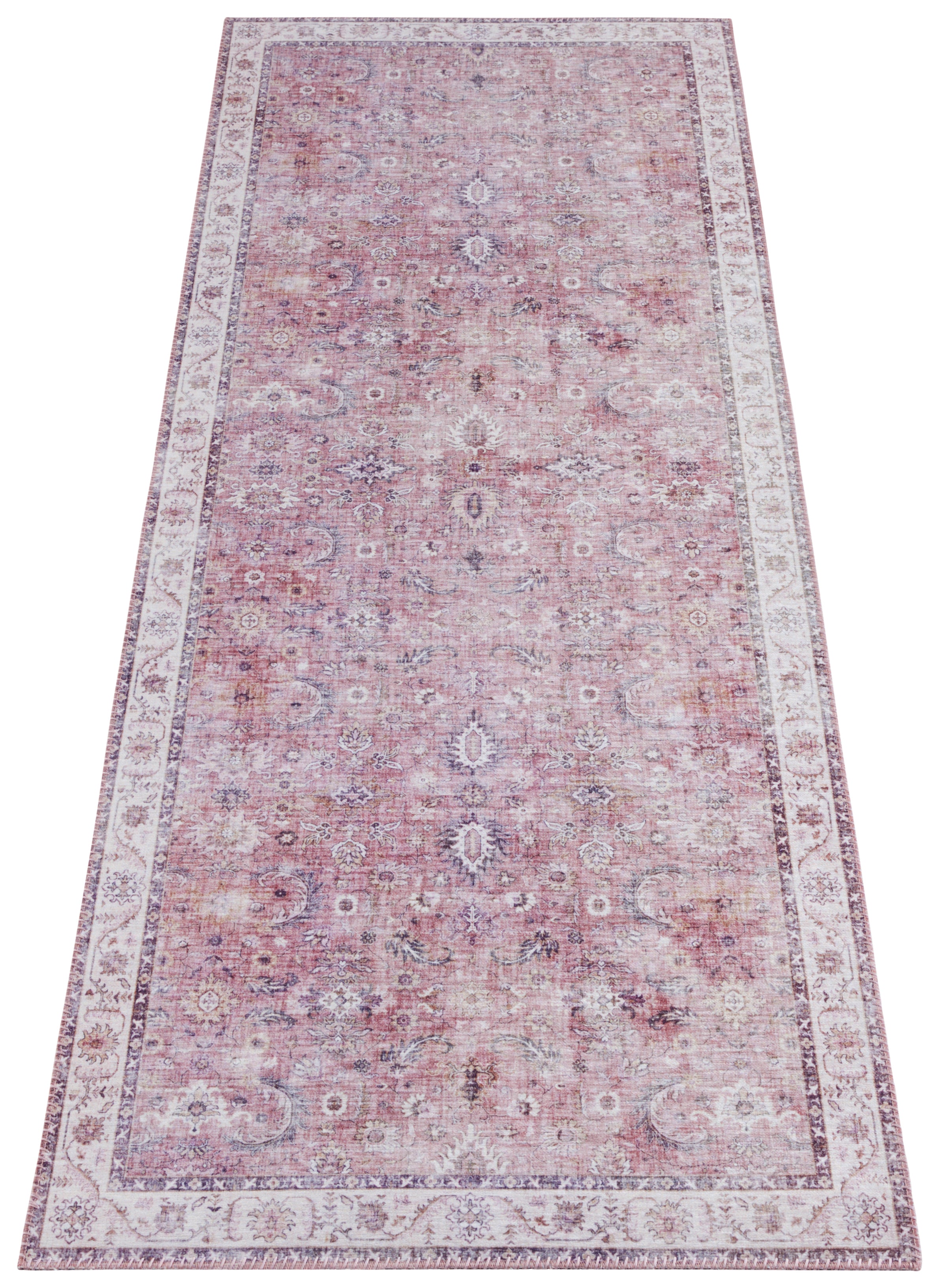 HANSE HOME ASMAR TÆPPE, RASPBERRY-RØD 104007