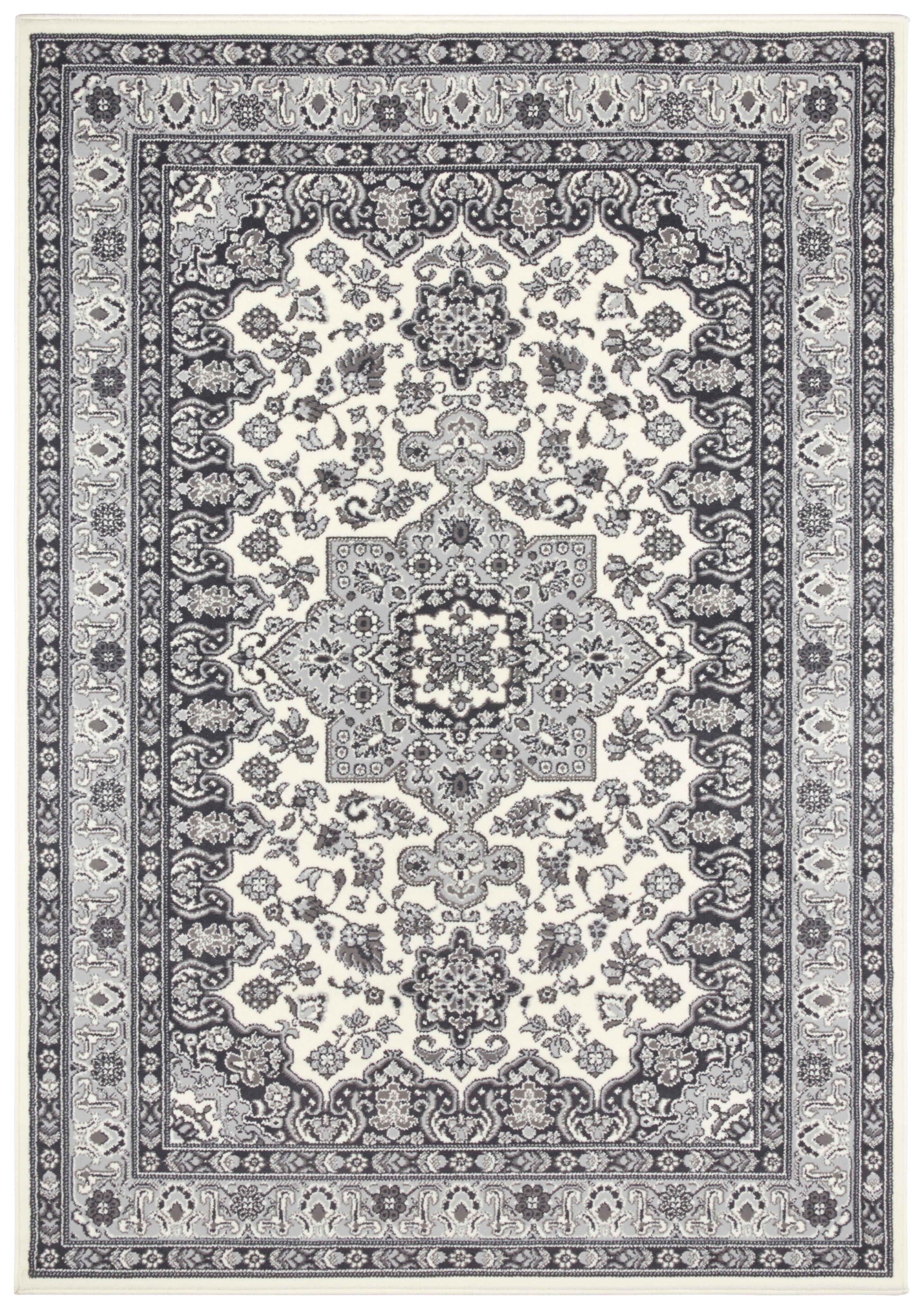 HANSE HOME MIRKAN TÆPPE, CREME-GRÅ 104107