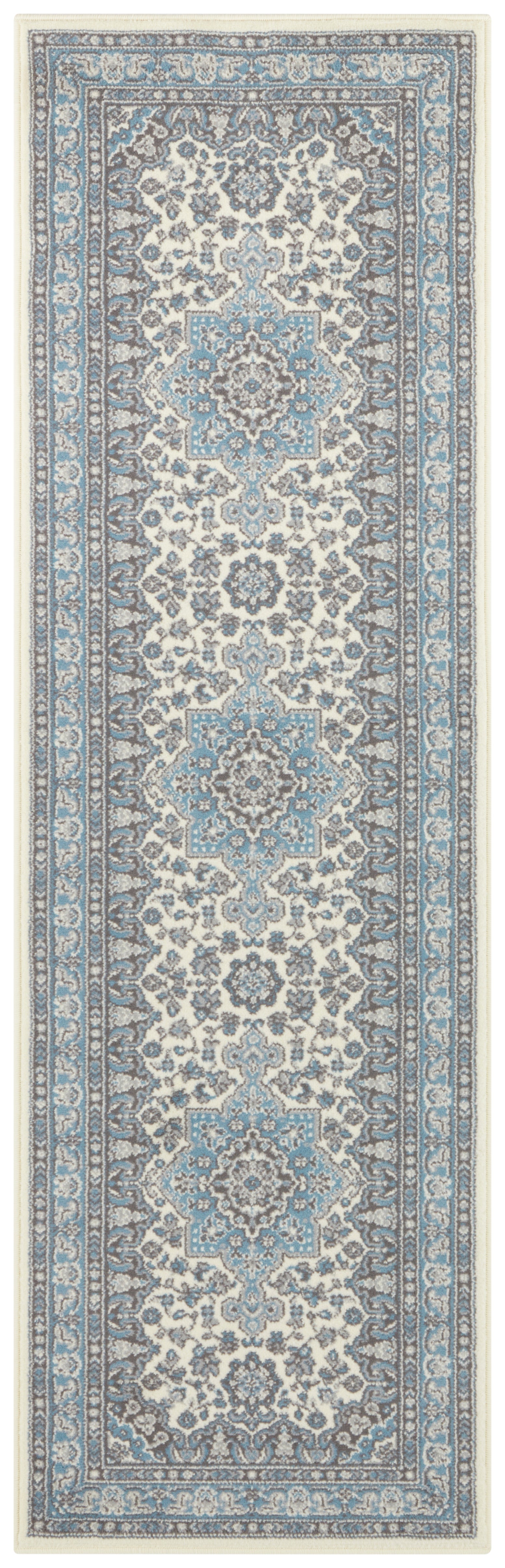 HANSE HOME MIRKAN TÆPPE, CREME-BLÅ 104442