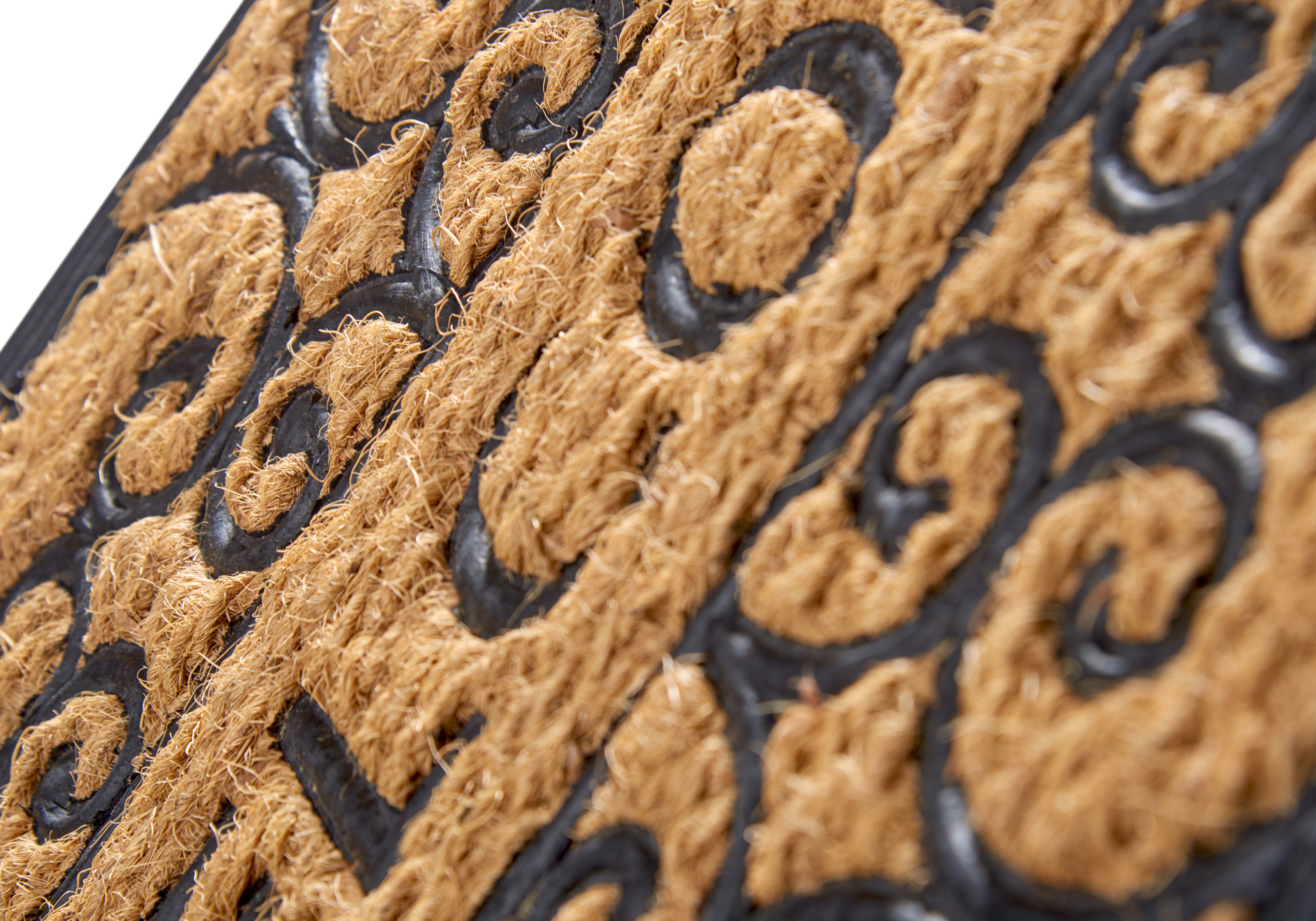 DØRMÅTTE GUMMI KOKOS - WELCOME