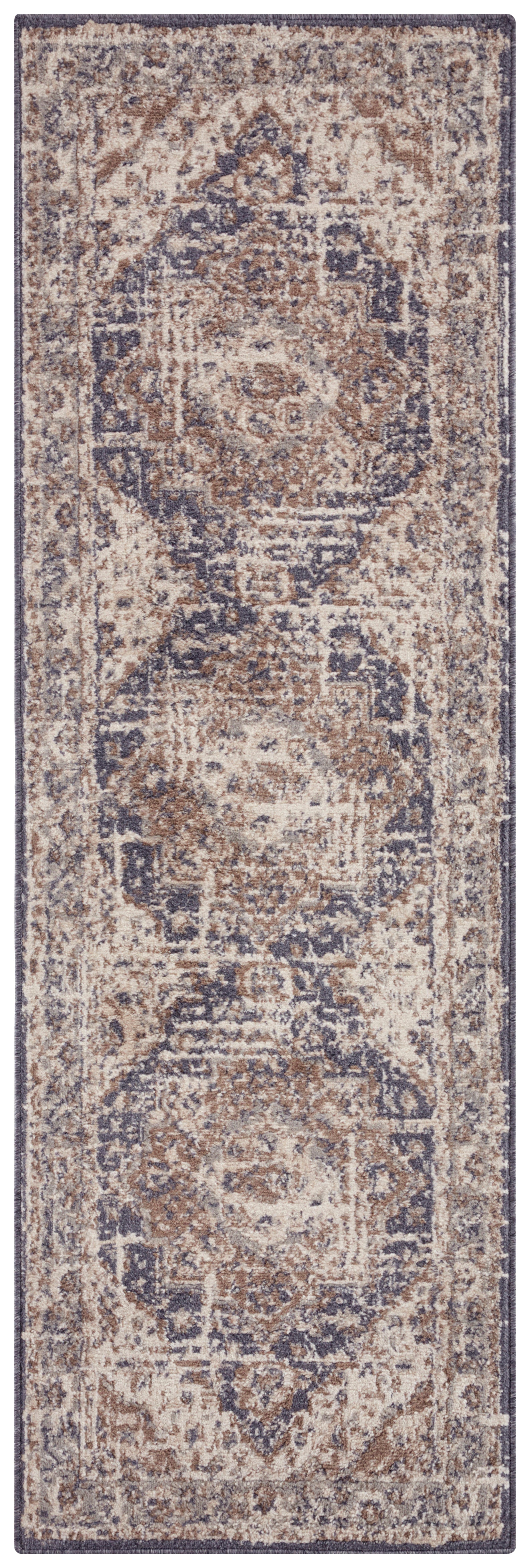 TERRAIN TÆPPE, CREME-BLÅ 105595