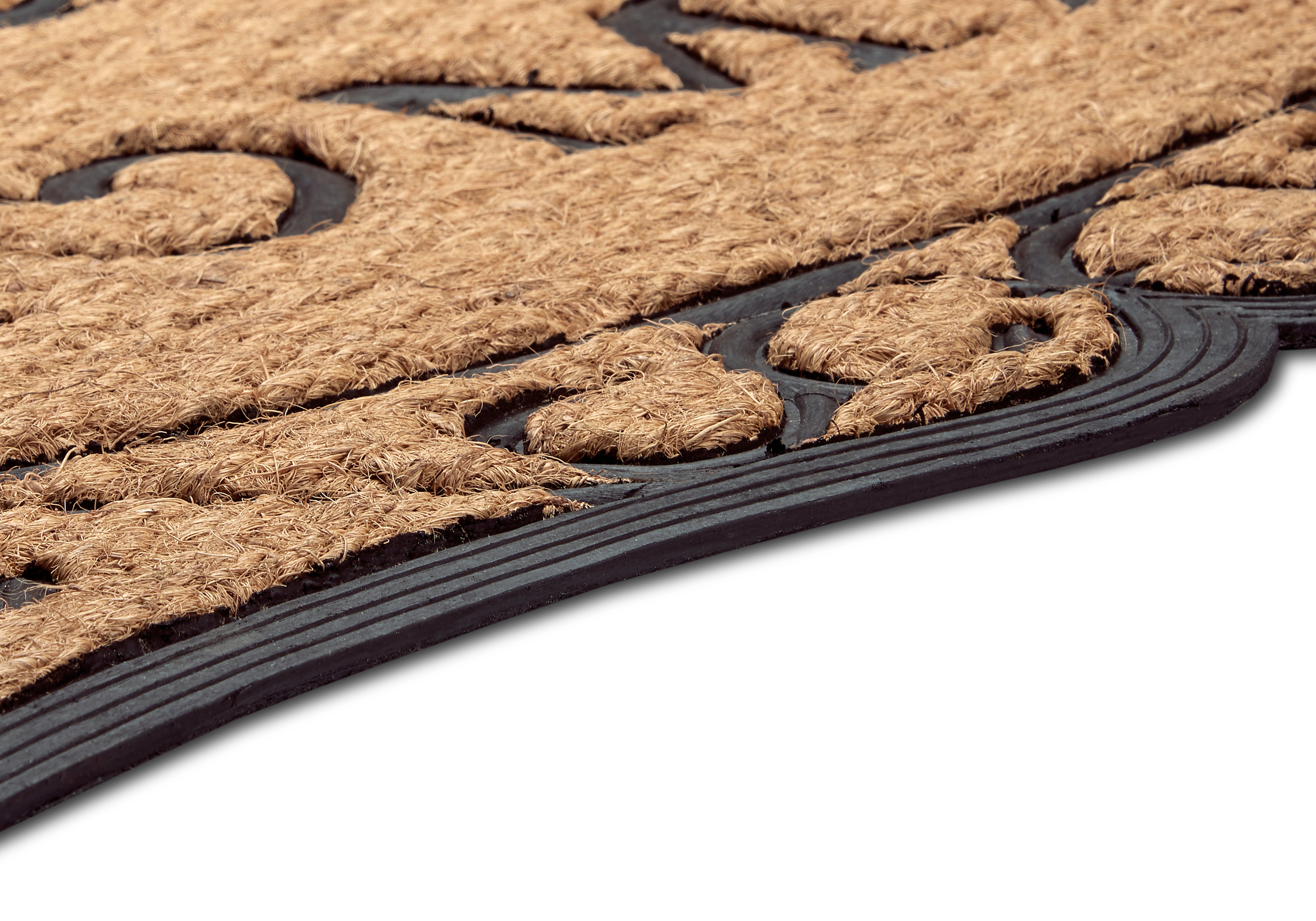 DØRMÅTTE GUMMI KOKOS - HEART HOME ORNAMENT