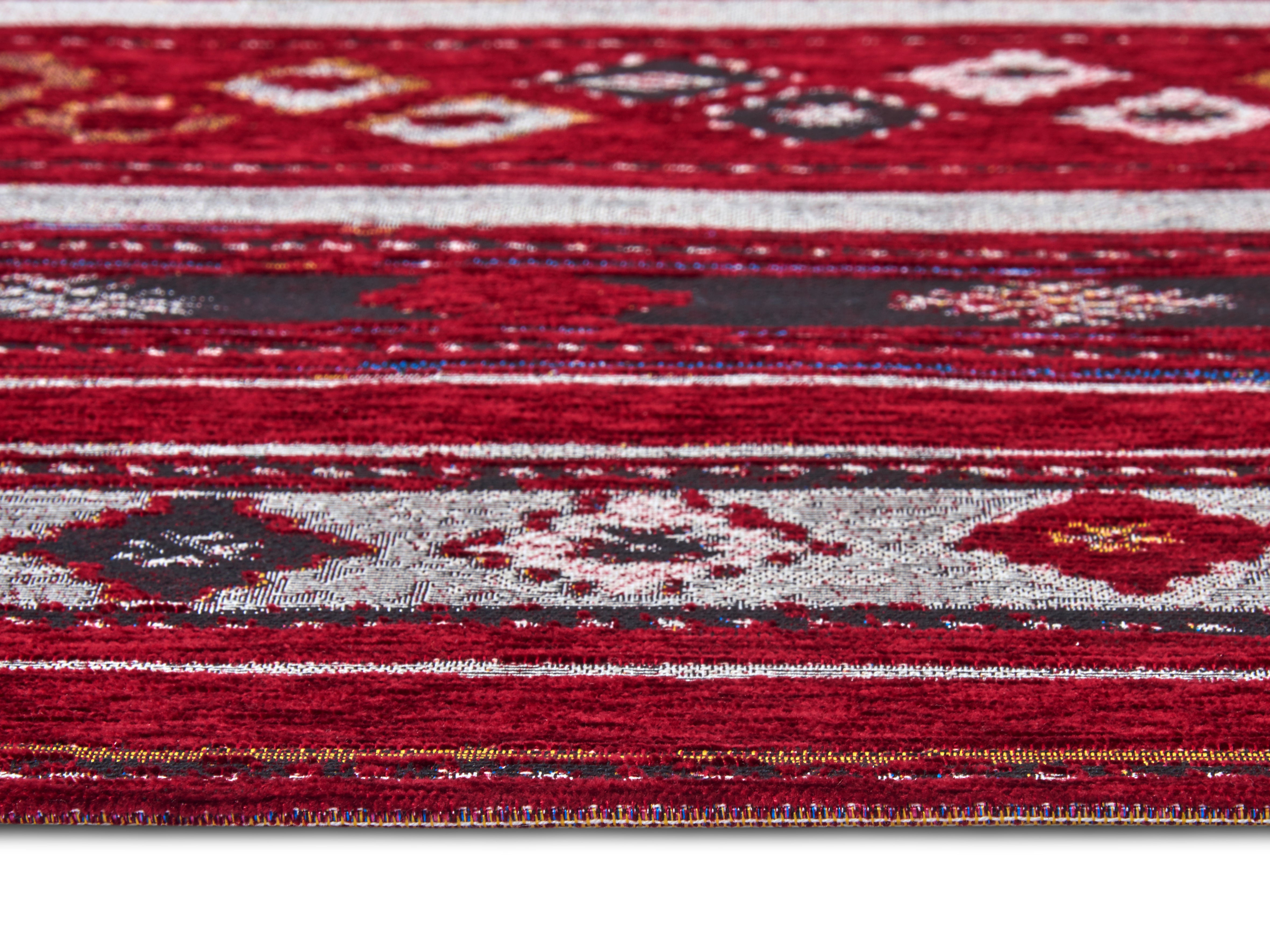 GOBELIN TÆPPE, MØRKERØD-MULTI 105870