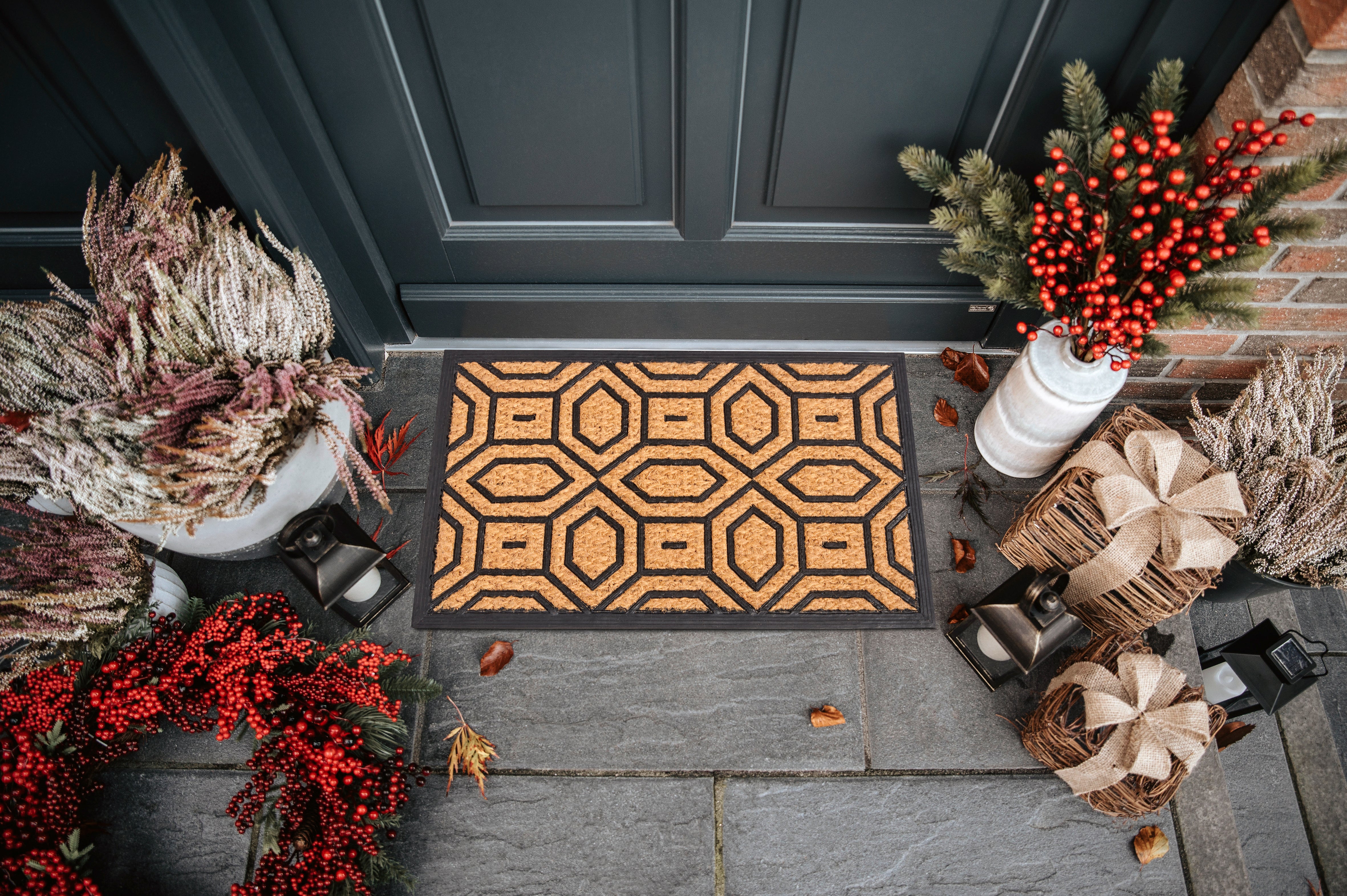 DØRMÅTTE GUMMI KOKOS - DIAMONDS