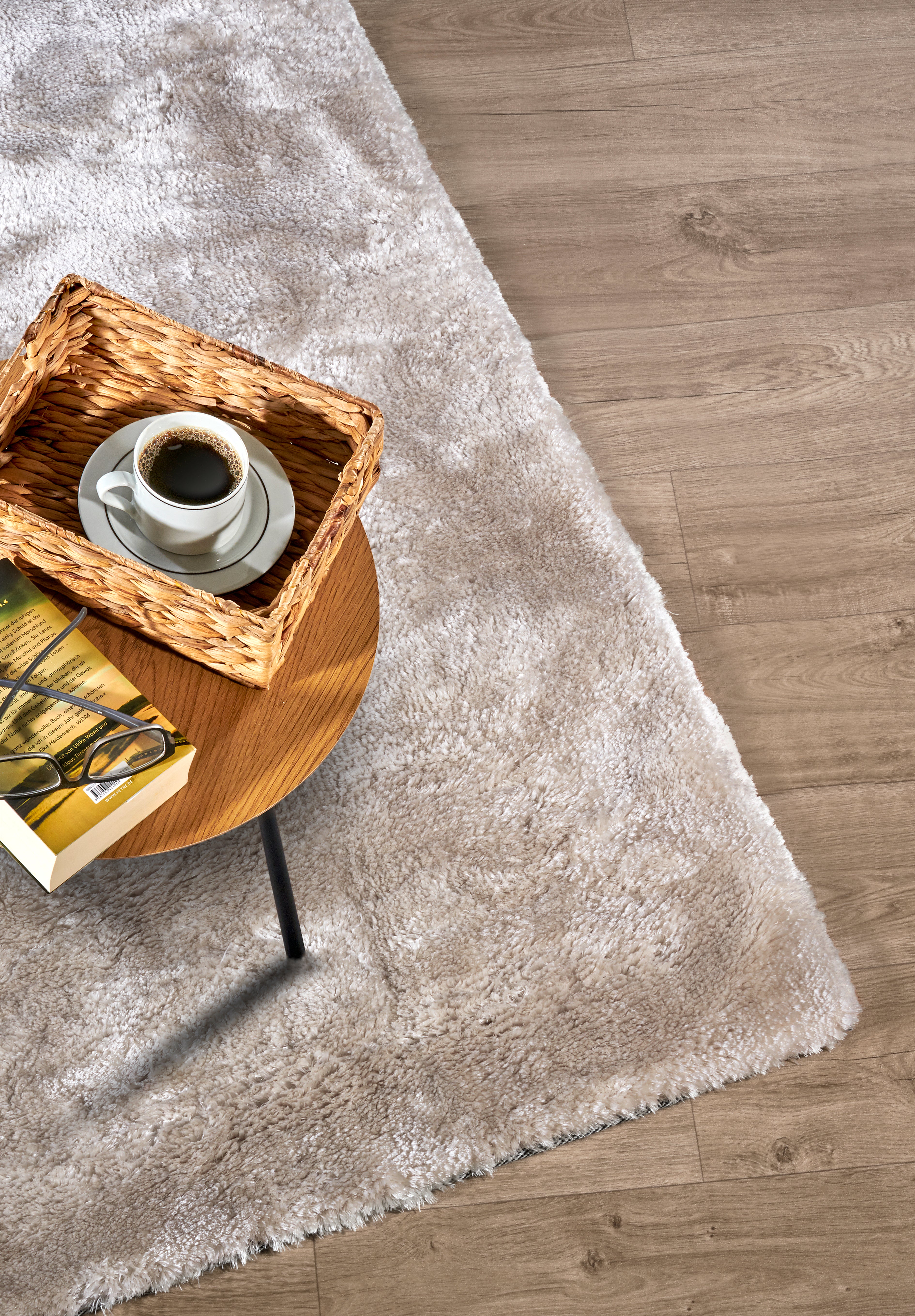 COSY SHAGGY TÆPPE CREME - 106111
