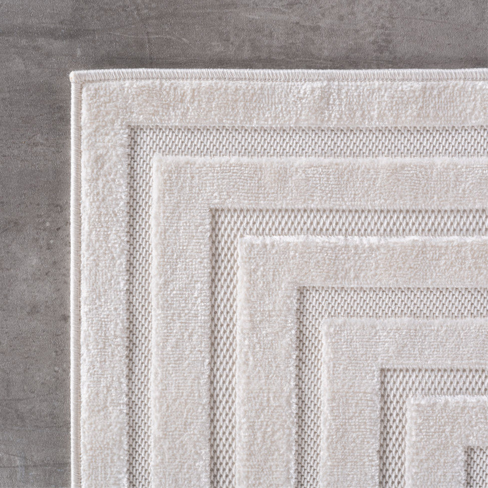 DORA FLADVÆVET TÆPPE, 1653 CREME