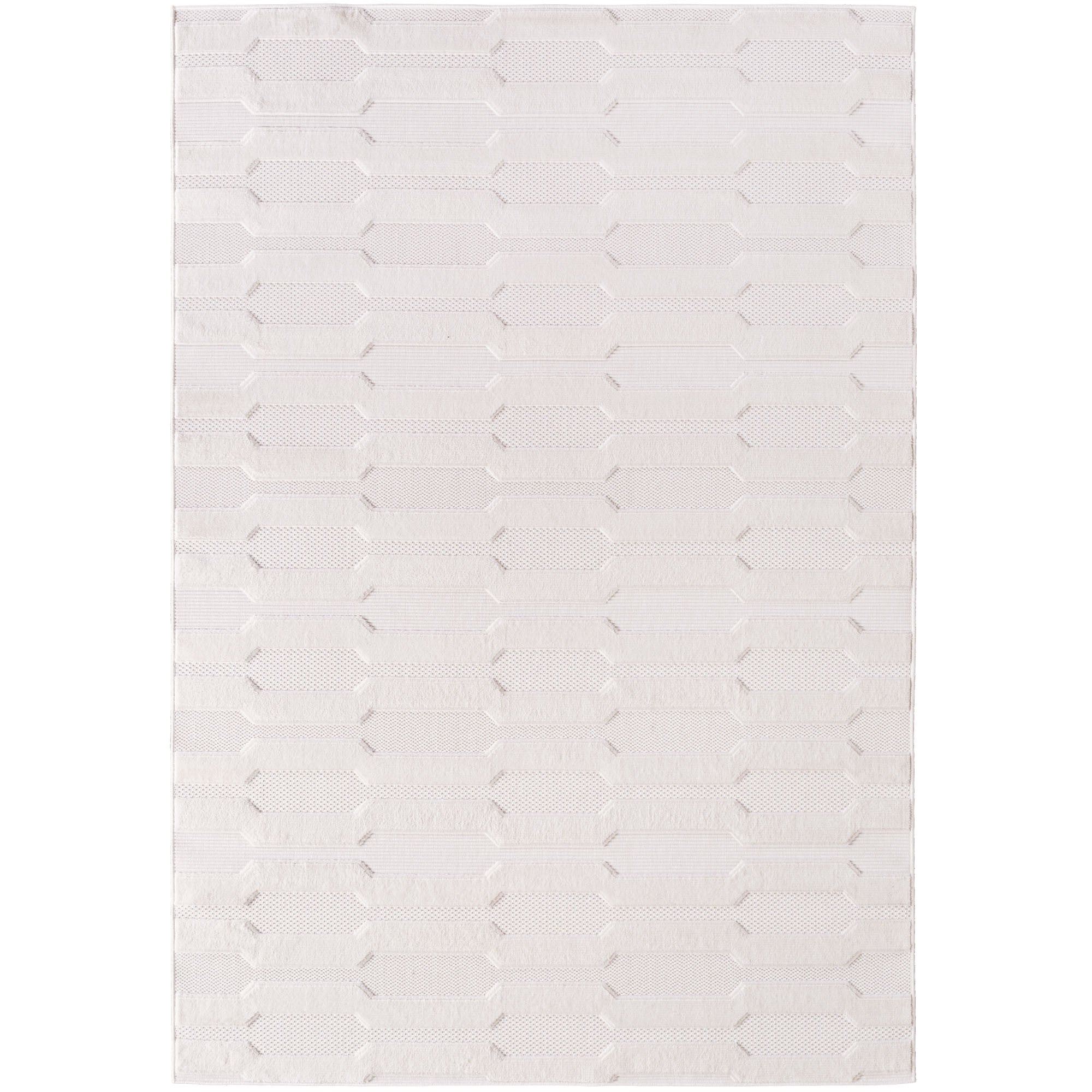 DORA FLADVÆVET TÆPPE, 1654 CREME