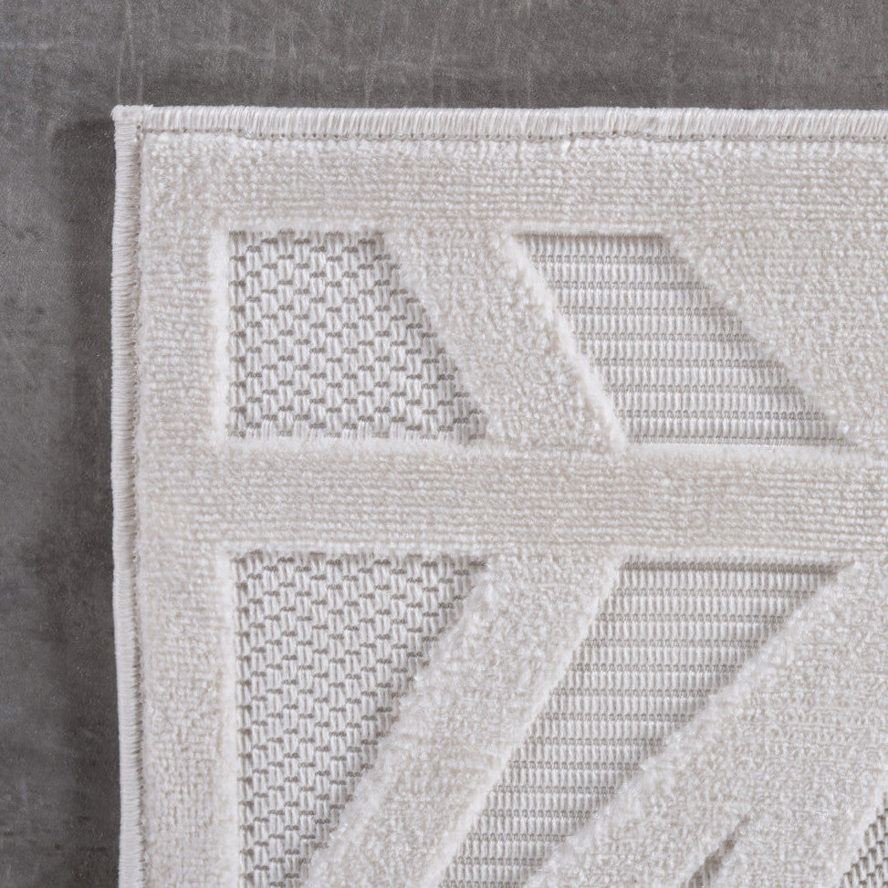 DORA FLADVÆVET TÆPPE, 1655 CREME