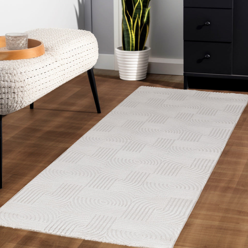 MODERNE TÆPPE SARAH, 1112 CREME