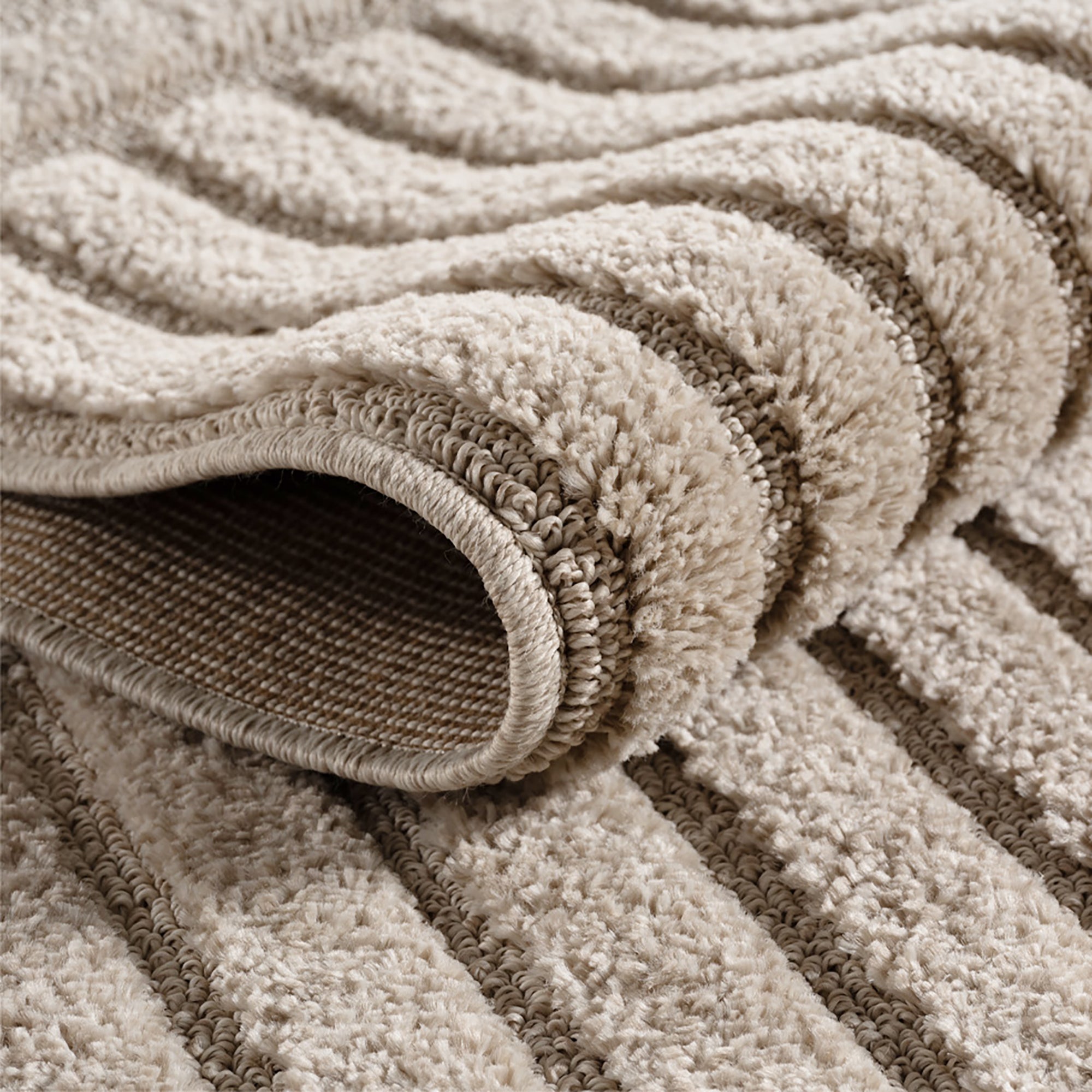 ART MODERNE TÆPPE BEIGE - 1123