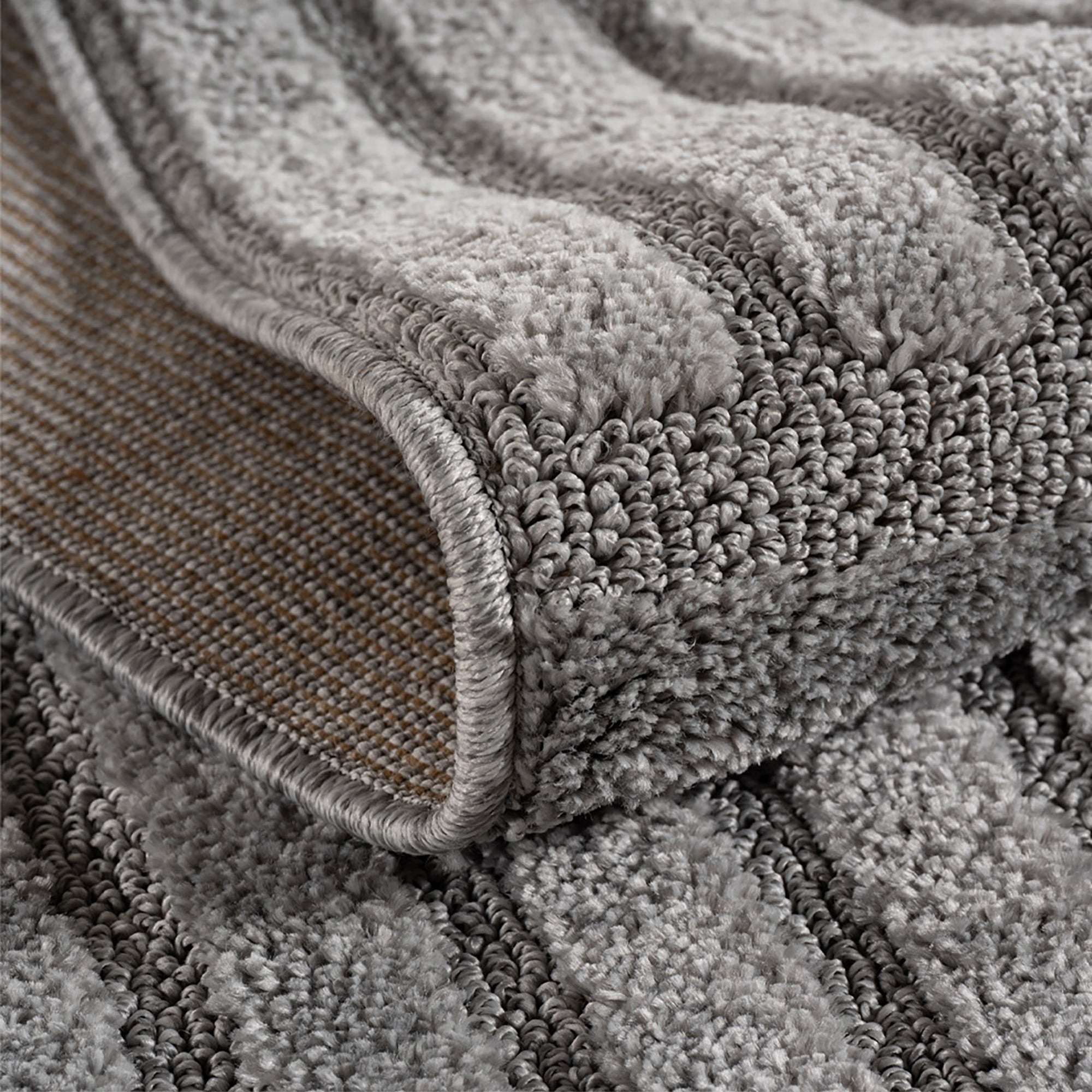 ART MODERNE TÆPPE SØLV - 1123