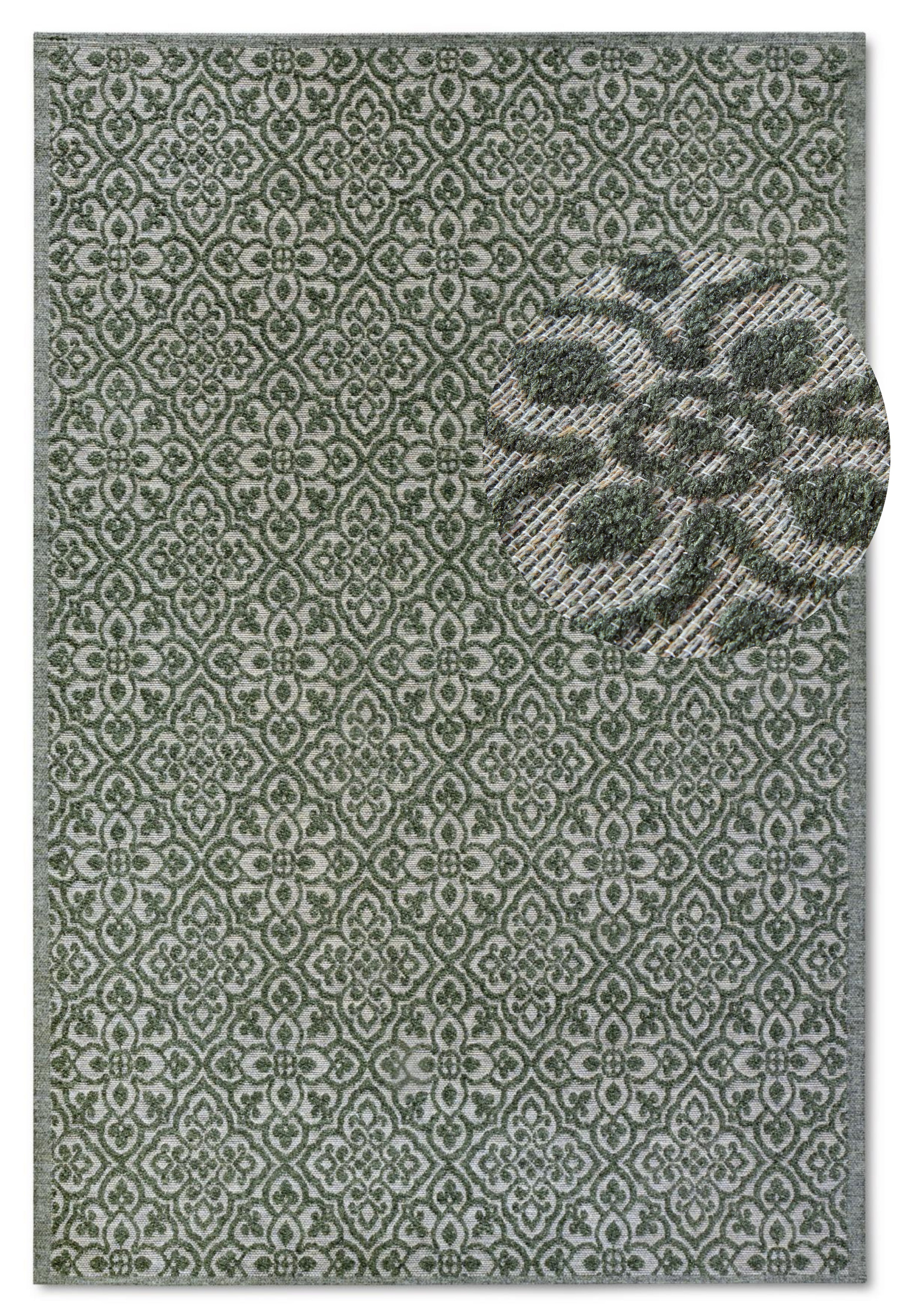 VILLEROY & BOCH 106158  IND- OG UDENDØRS TÆPPE JULIE, JUNGLE GRØN