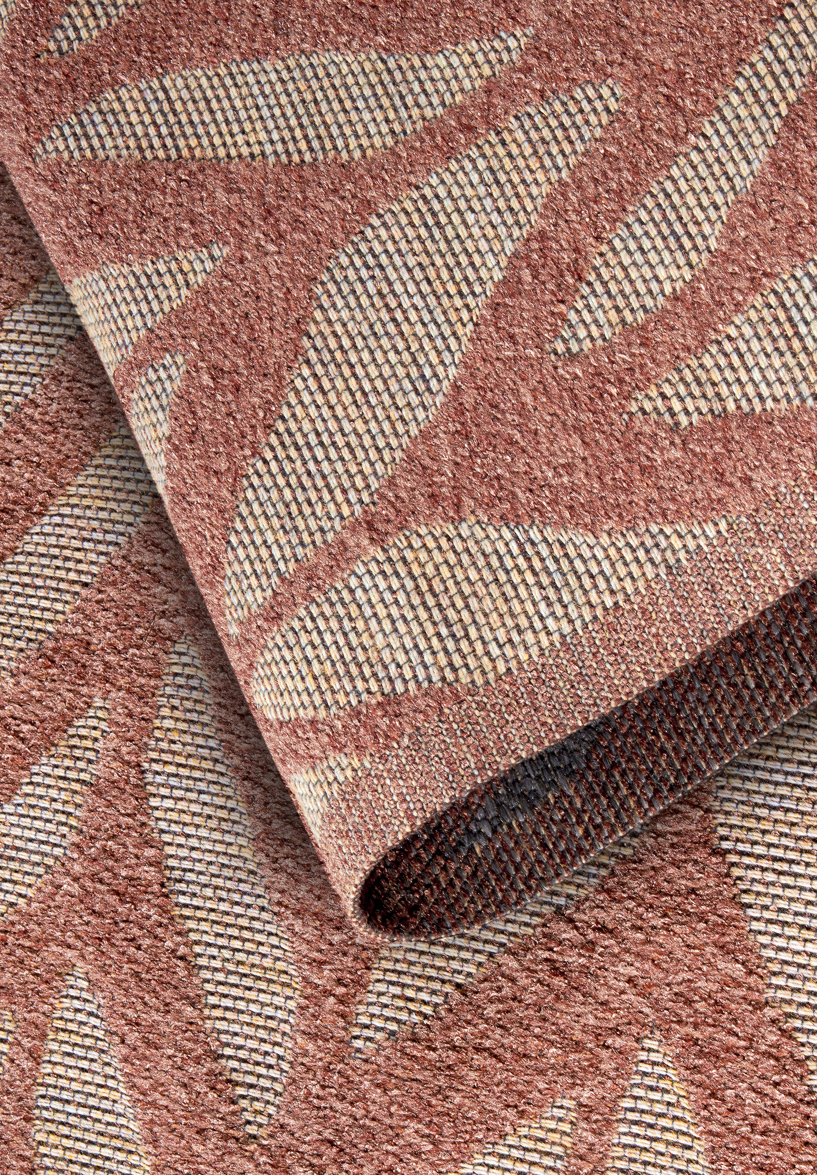 VILLEROY & BOCH 106153 IND- OG UDENDØRS TÆPPE, GEORGETTE  NATUR-BEIGE