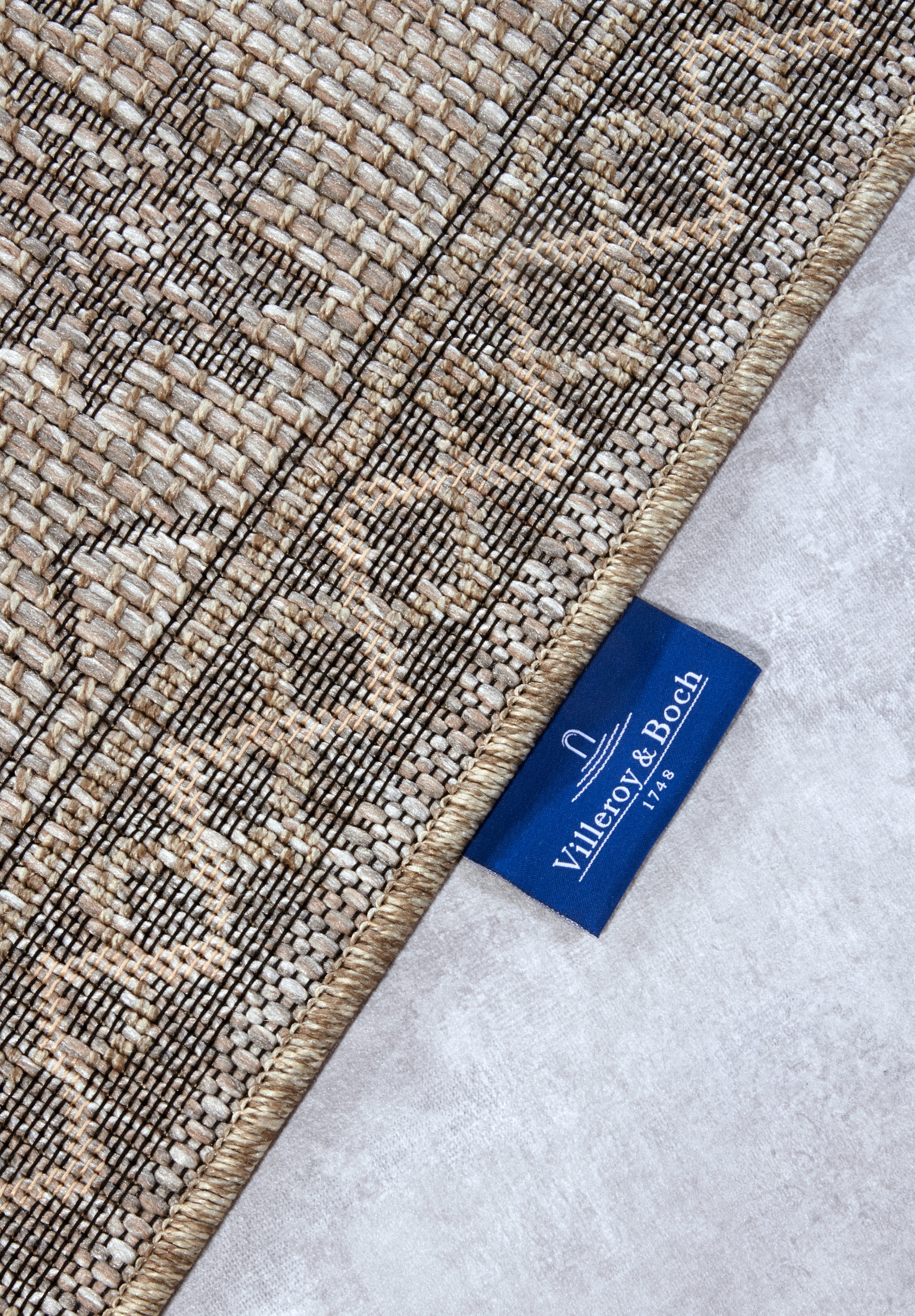 VILLEROY & BOCH 106079 IND - OG UDENDØRS TÆPPE ROBERT, NATURLIG BRUN