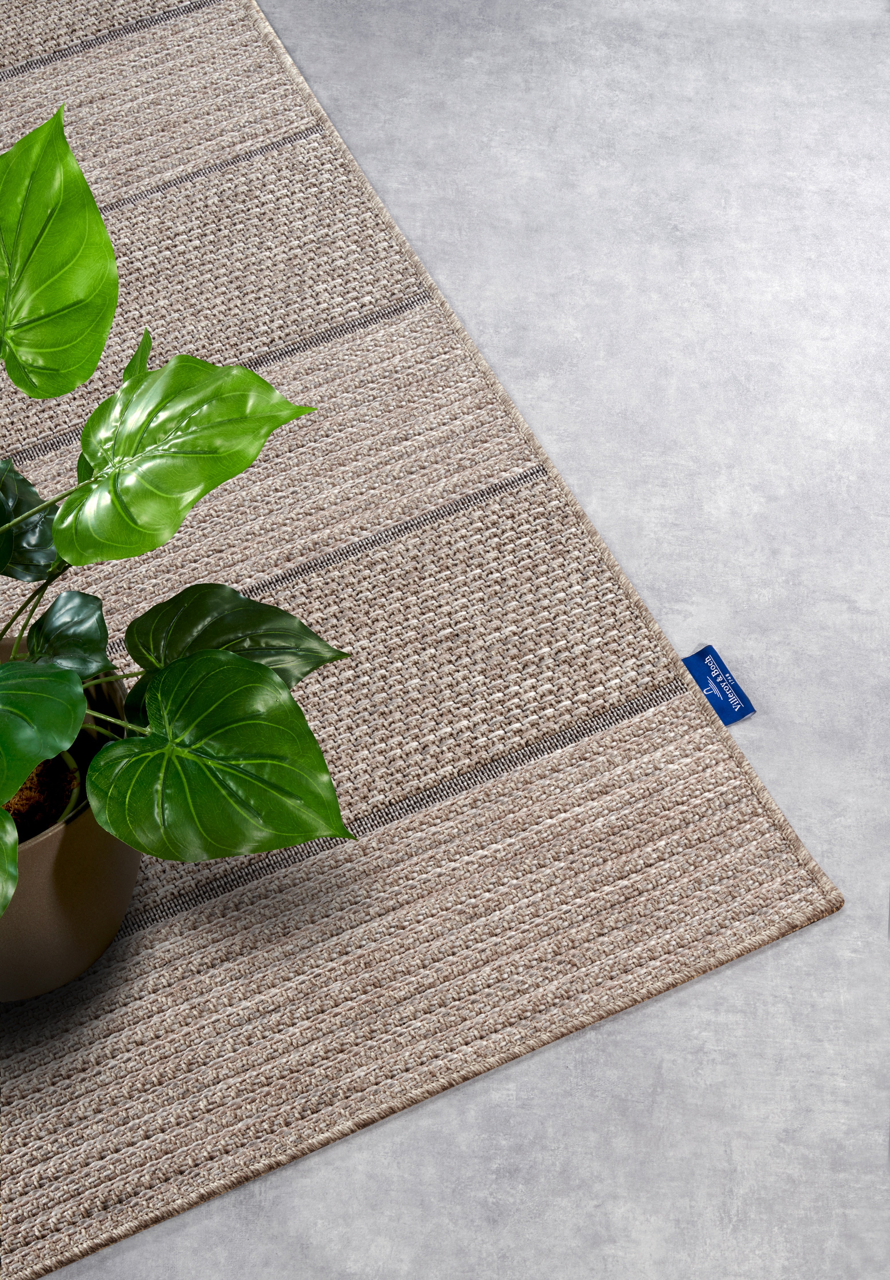 VILLEROY & BOCH 106077 IND - OG UDENDØRS TÆPPE ISABELLA, NATURLIG BRUN