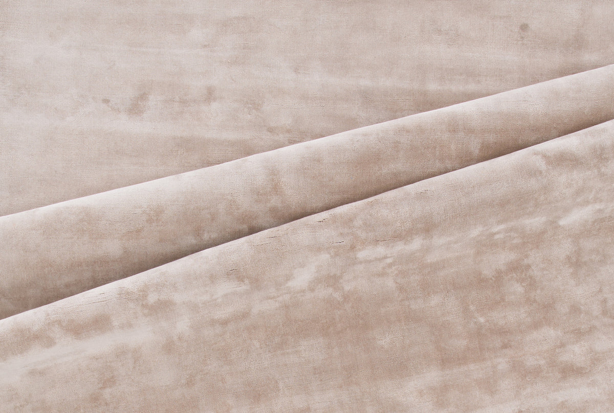 INDRA MODERNE VISKOSE TÆPPE, BEIGE