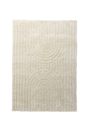 NIKLAS MODERNE TÆPPE, HVID