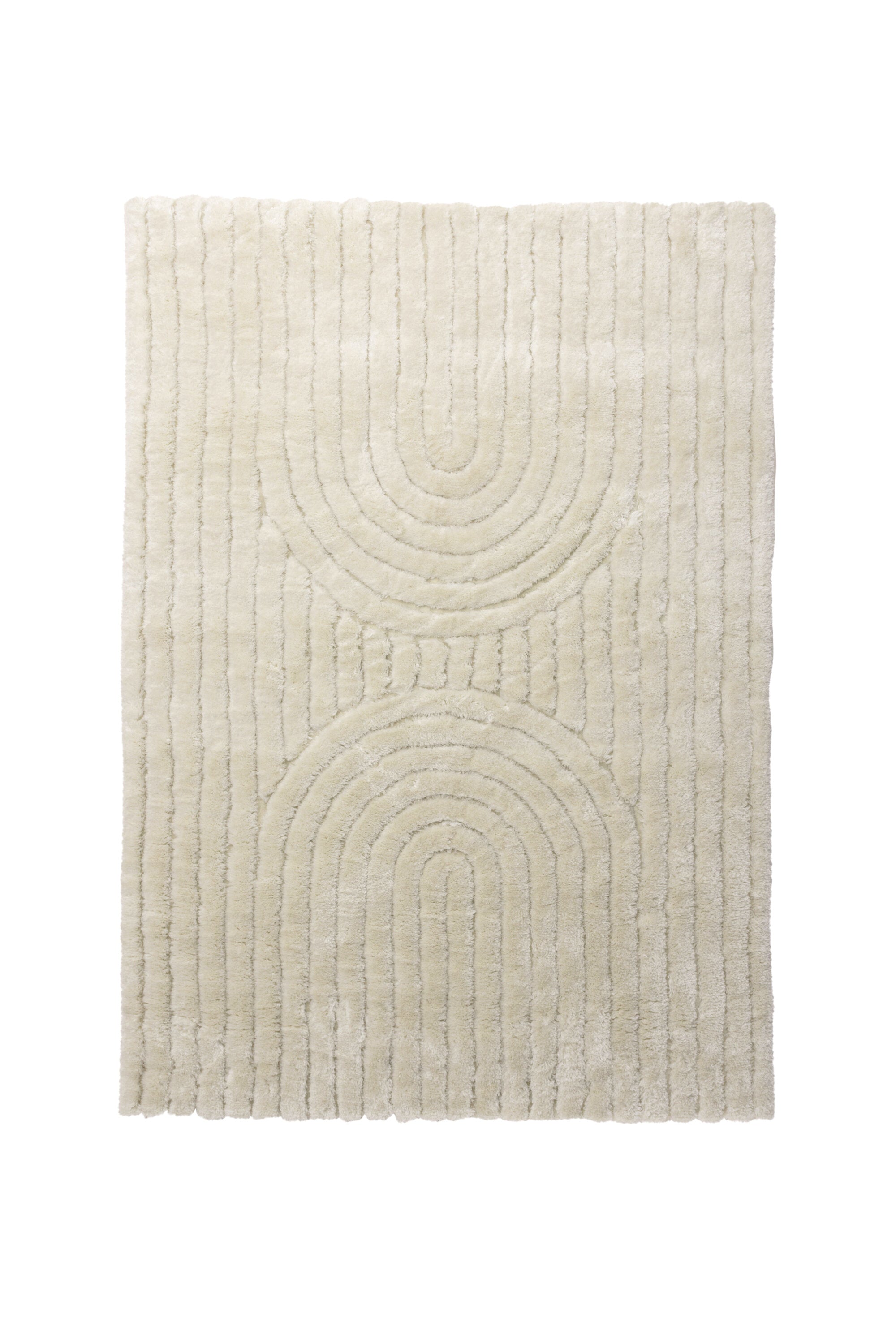 NIKLAS MODERNE TÆPPE, HVID