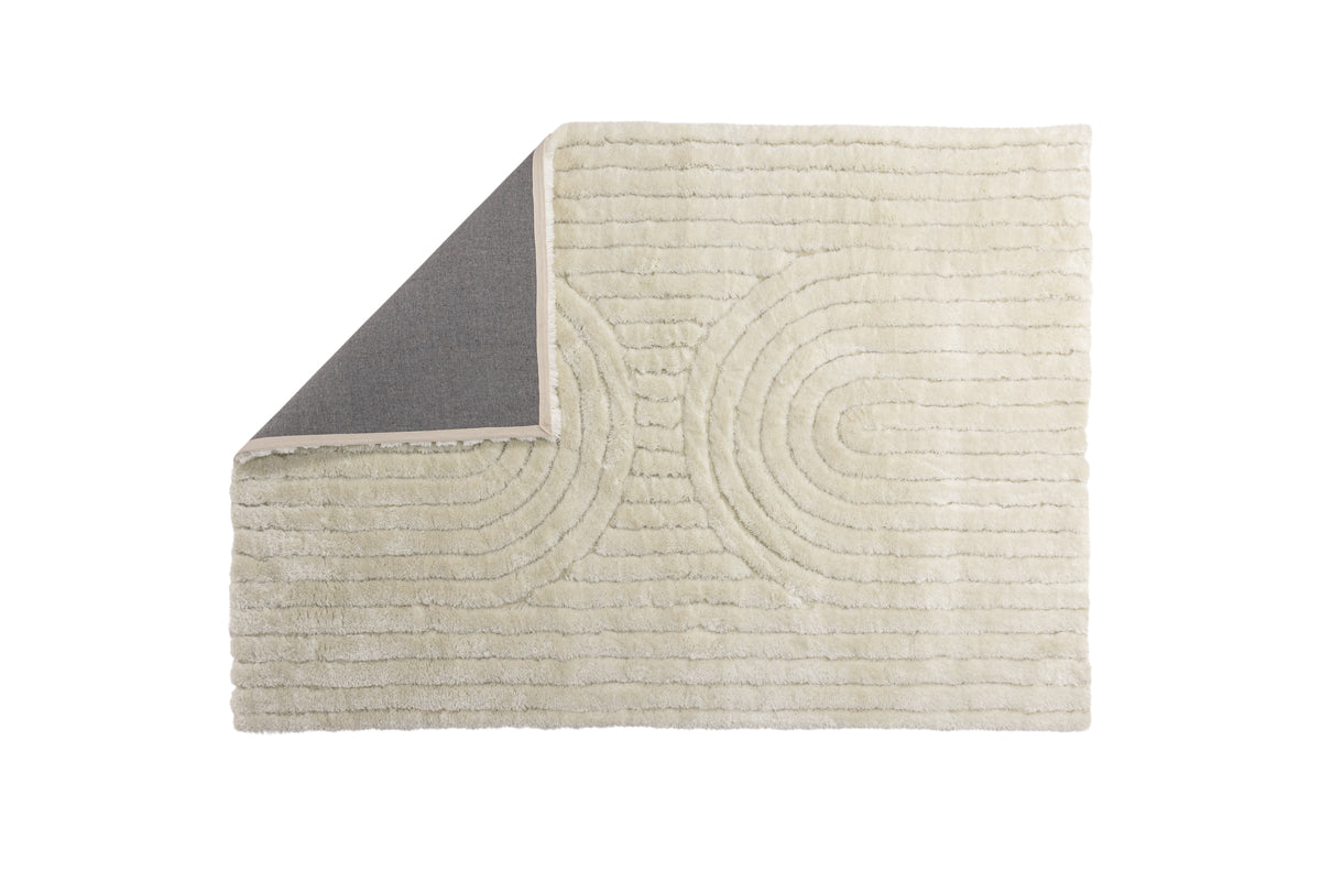 NIKLAS MODERNE TÆPPE, HVID