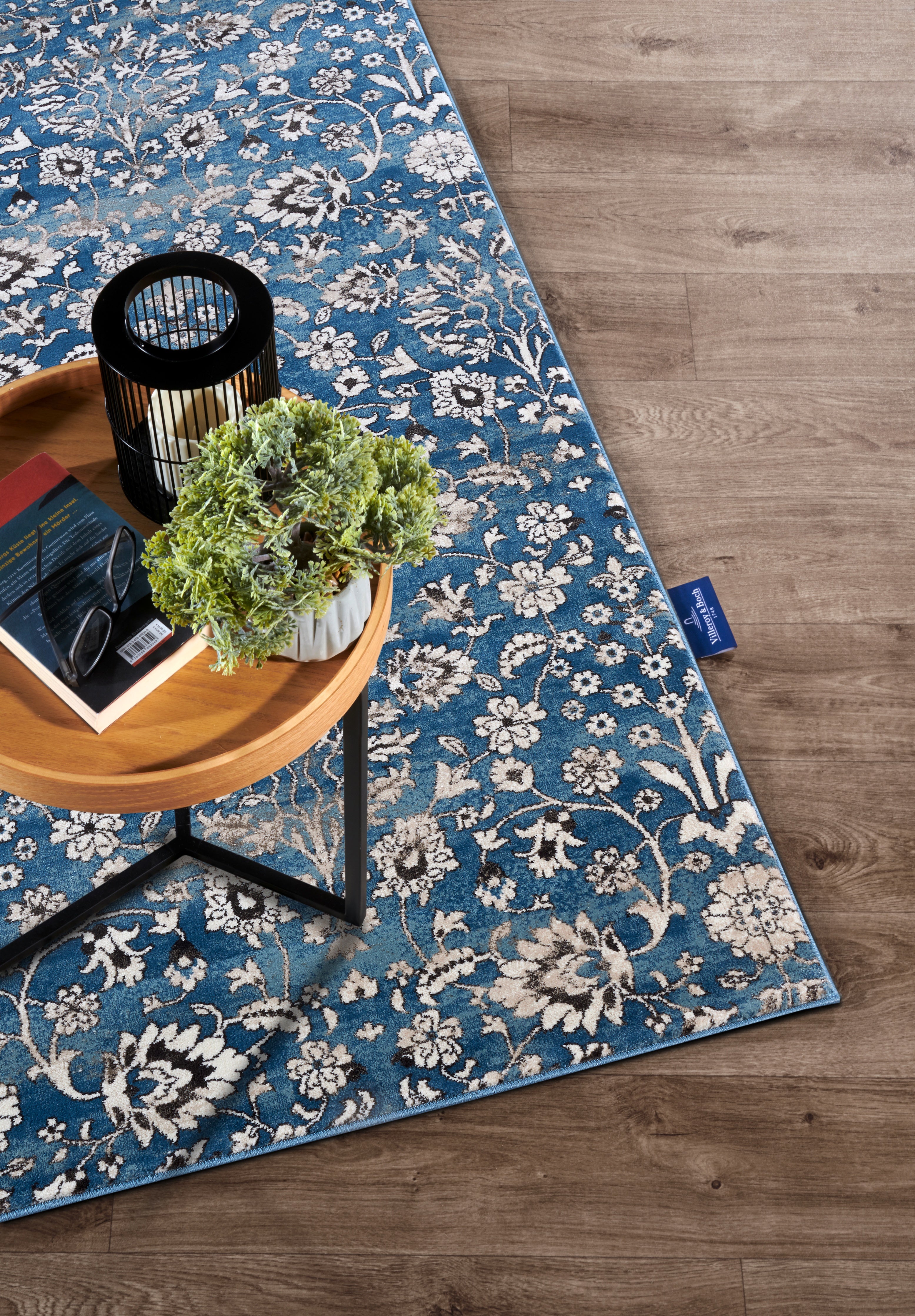 VILLEROY & BOCH 106119 ORIENTALSK TÆPPE, ERNEST BLÅ-CREME