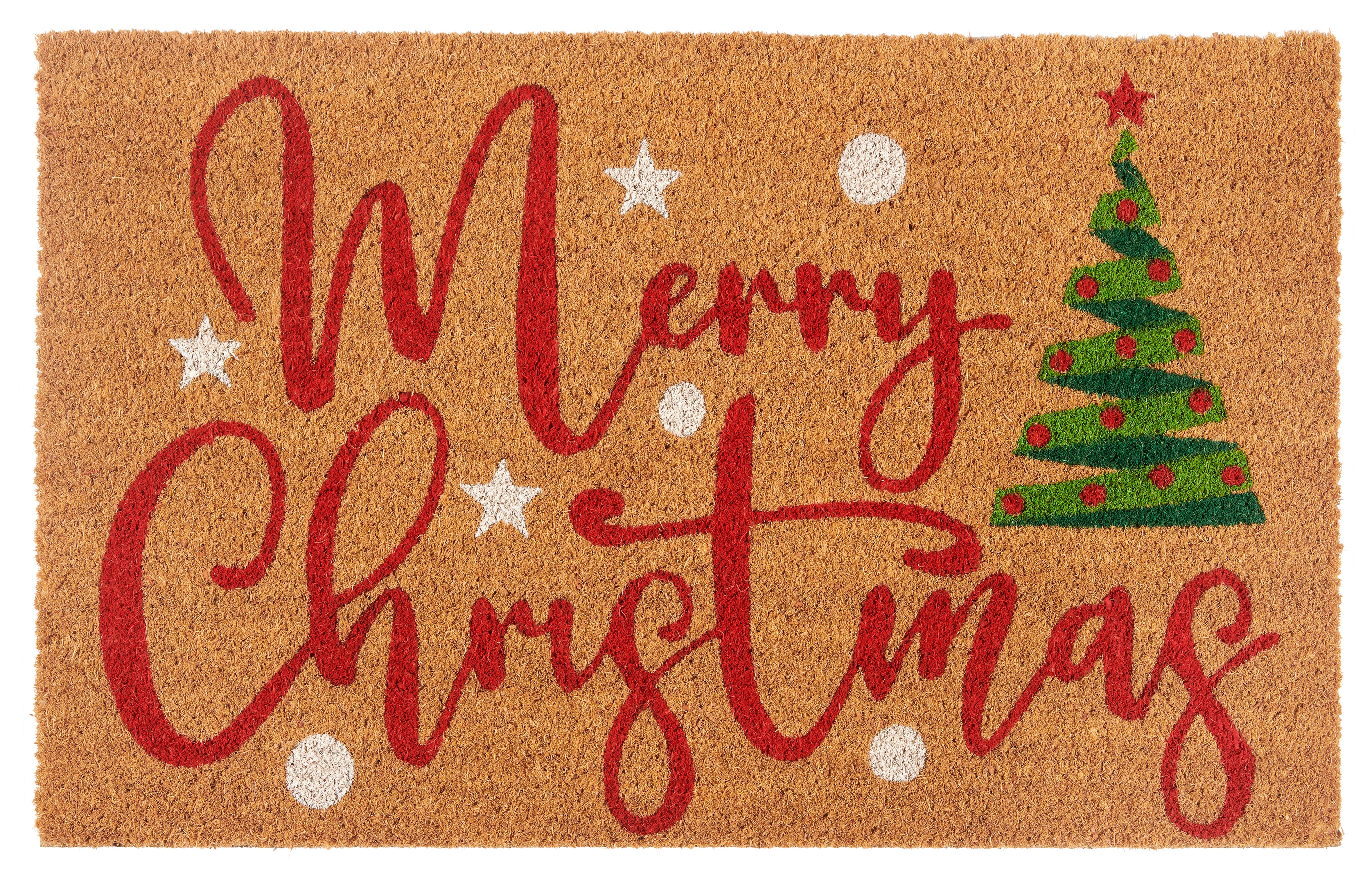 DØRMÅTTE KOKOS - MERRY CHRISTMAS TREE 106197