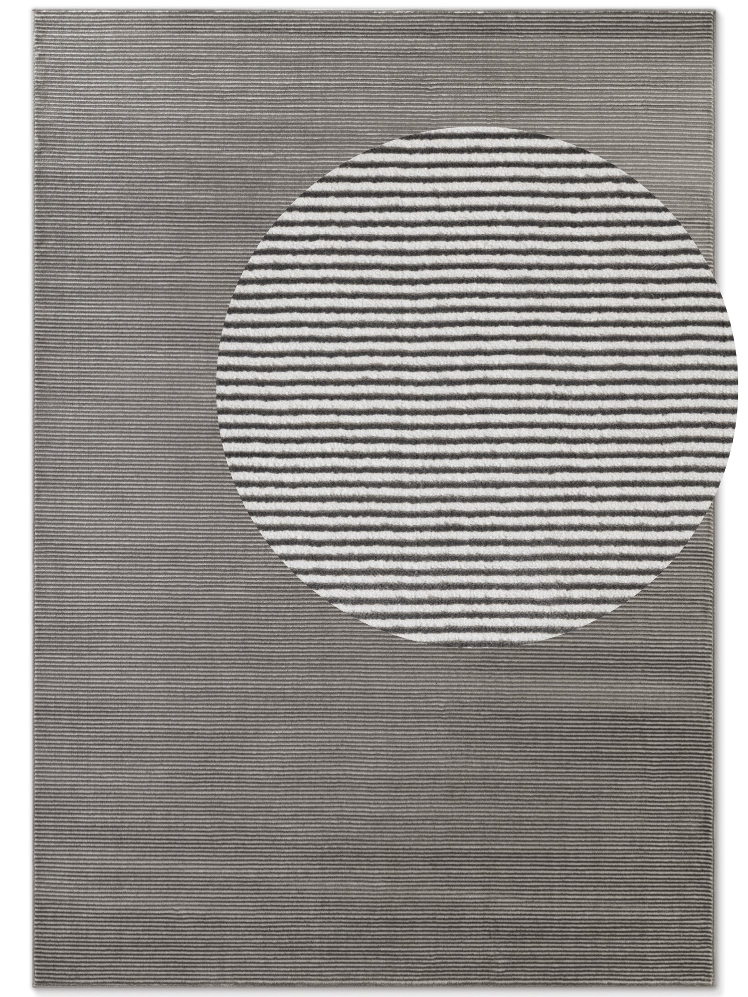 PEARLES MODERNE TÆPPE, CREME-ANTRACIT 106187