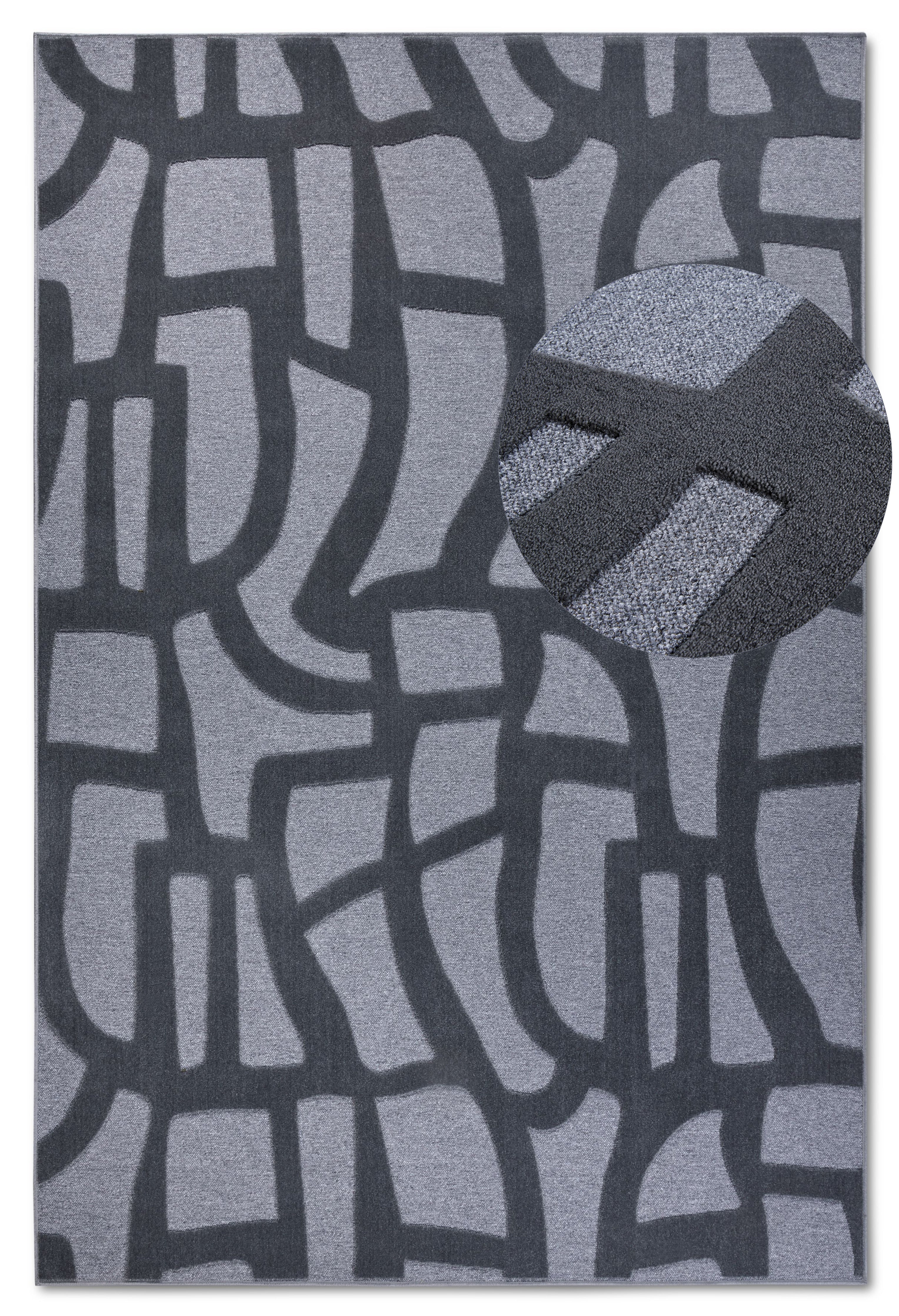 VILLEROY & BOCH 106145 HØJ-LAV LUV TÆPPE, THERESE ANTRACIT