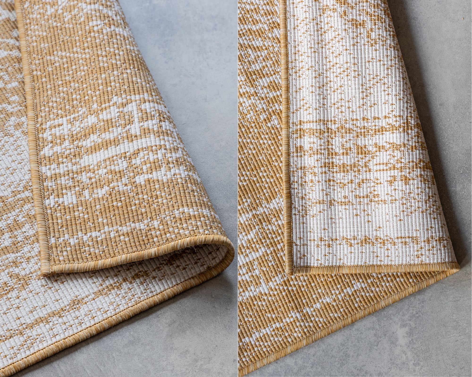 TWIN - VENDBART TÆPPE OKKER - 106012