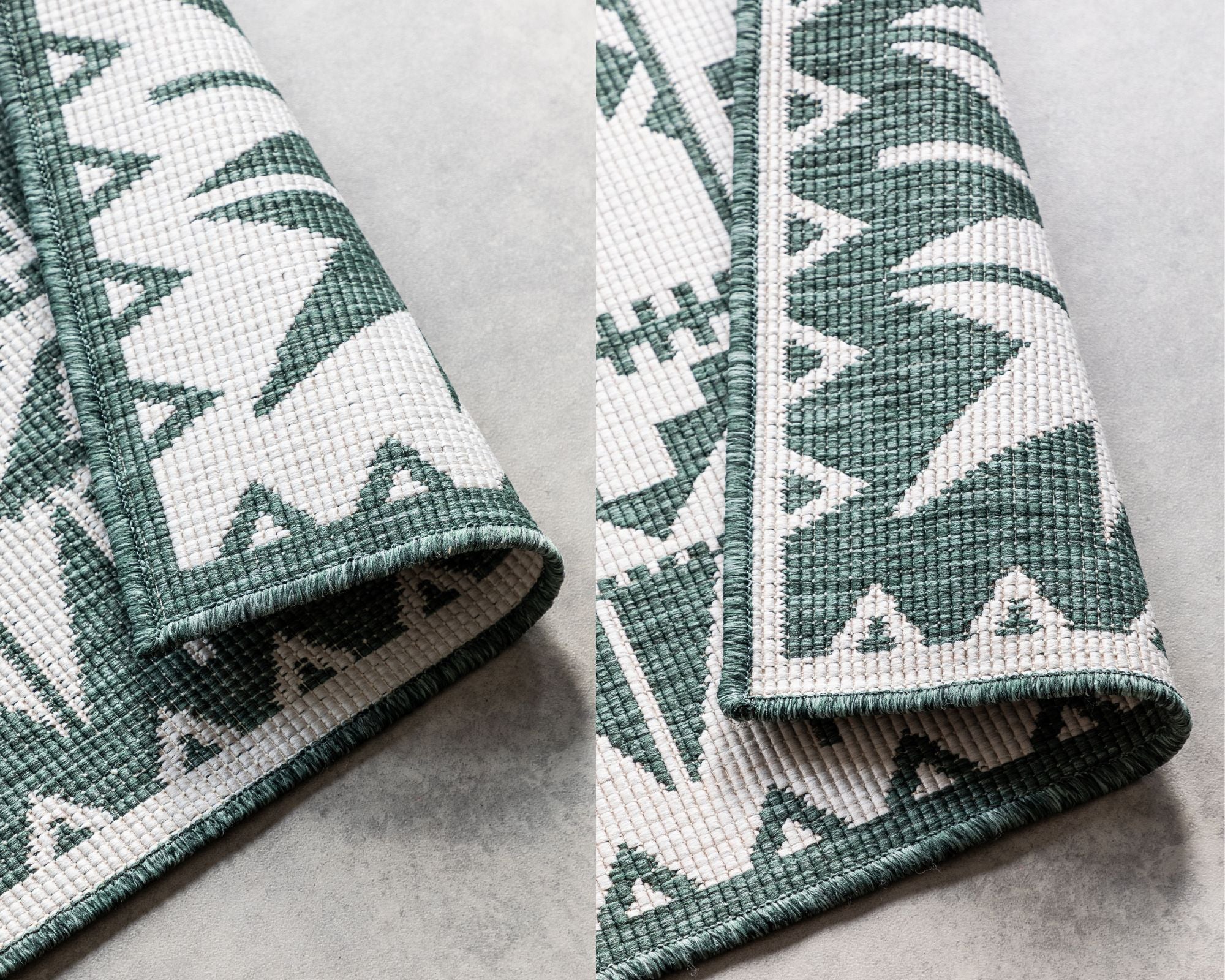 TWIN - VENDBART TÆPPE GRØN - 106020