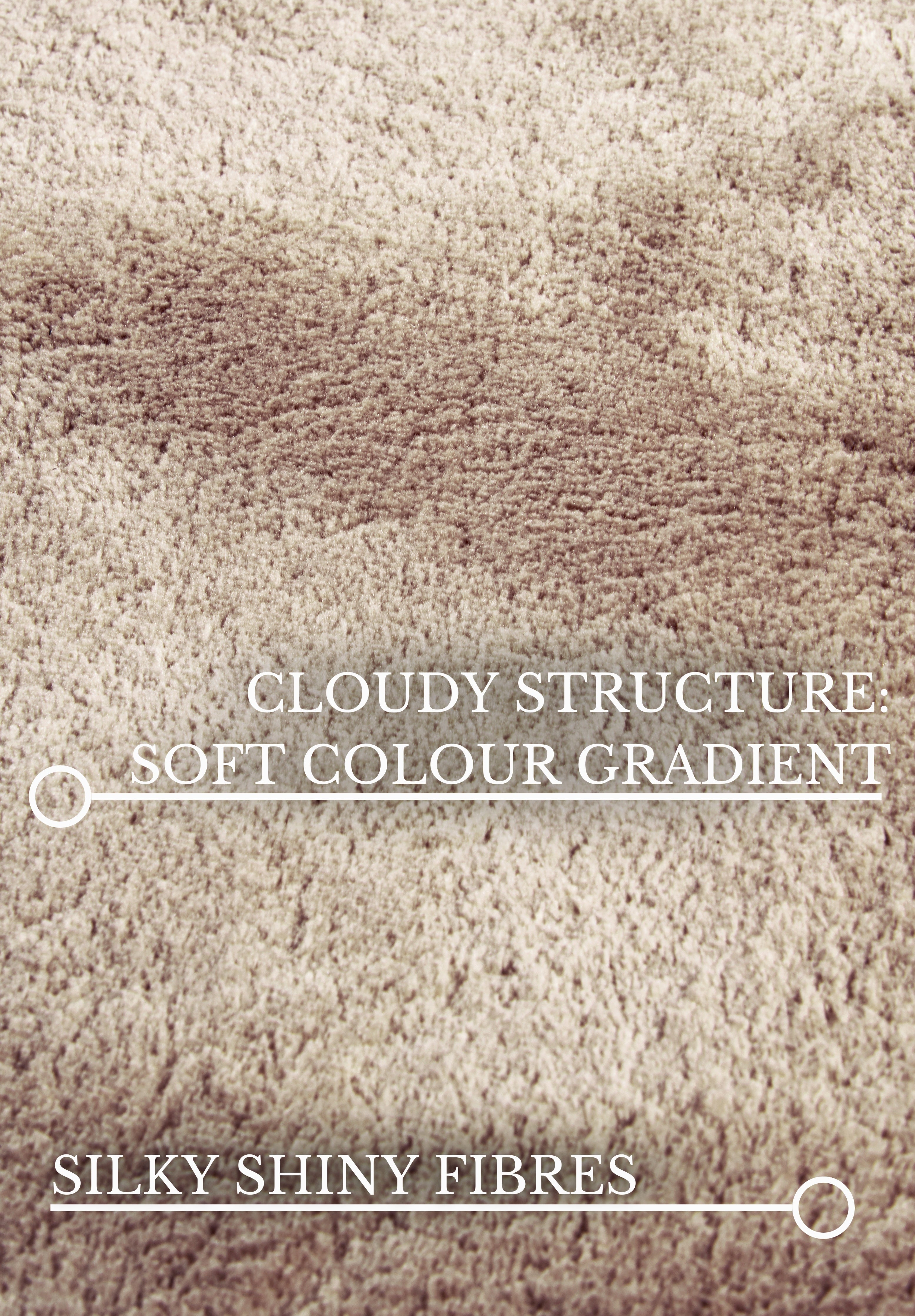 VILLEROY & BOCH 106159 HØJLUVET TÆPPE, LEON CREME