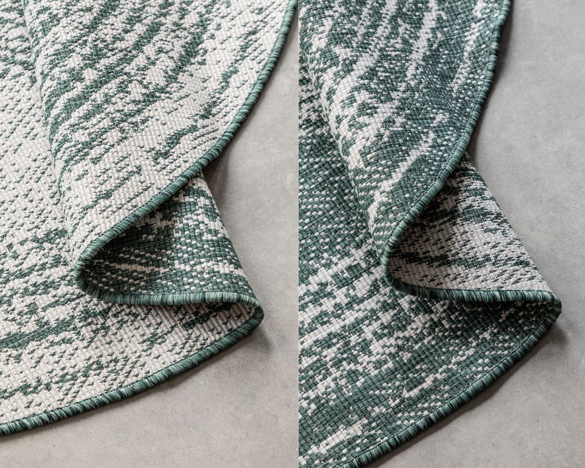 TWIN - VENDBART TÆPPE GRØN - 106030