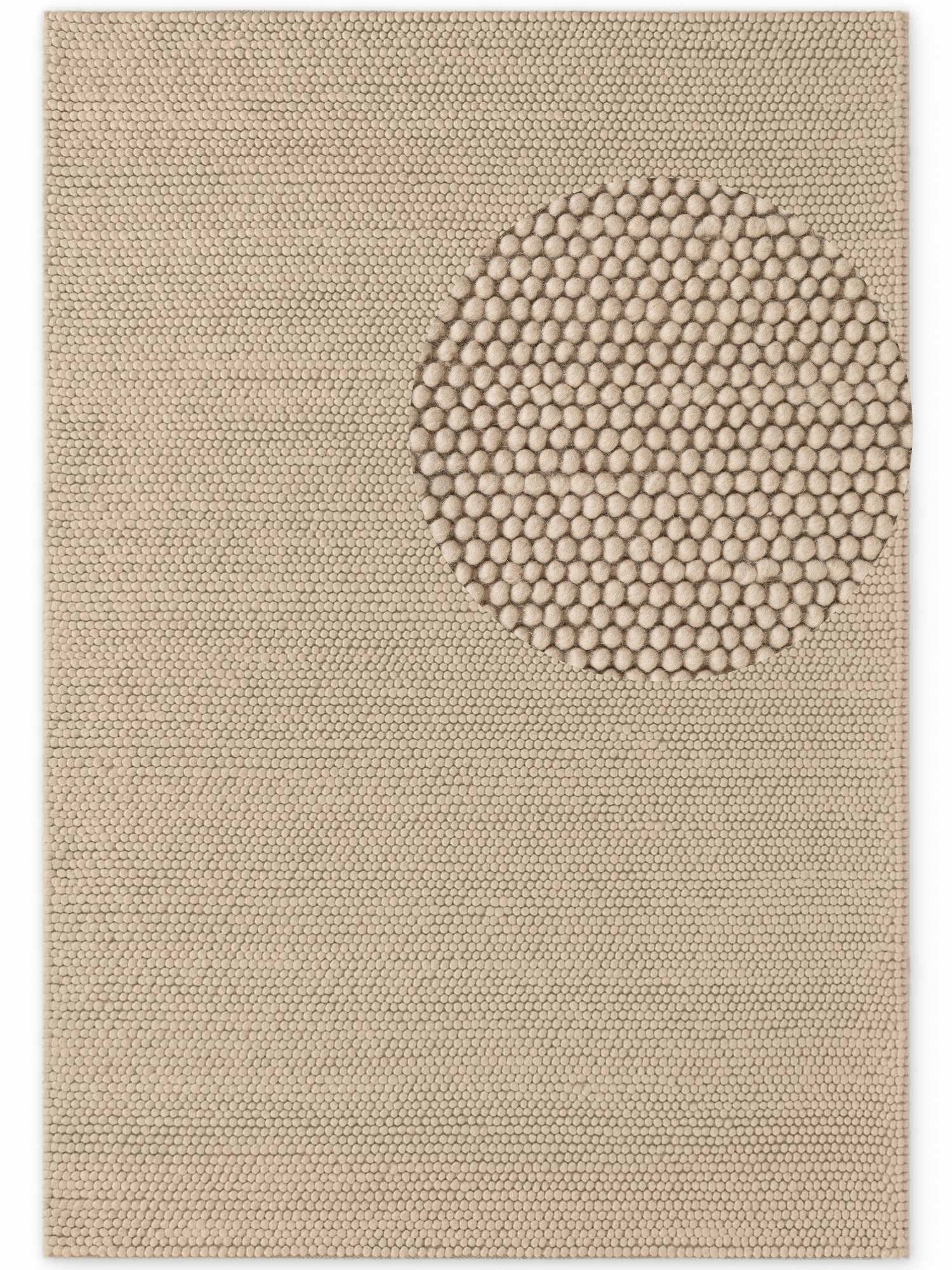 TED BAKER RICHMOND ULDTÆPPE DIANA, LYS BEIGE