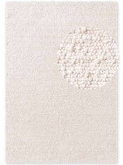 TED BAKER NOTTING HILL SOFT BOUCLE KORTLUVET TÆPPE, PORTOBELLO CREME