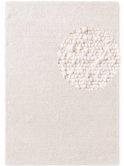 TED BAKER NOTTING HILL SOFT BOUCLE KORTLUVET TÆPPE, PORTOBELLO CREME