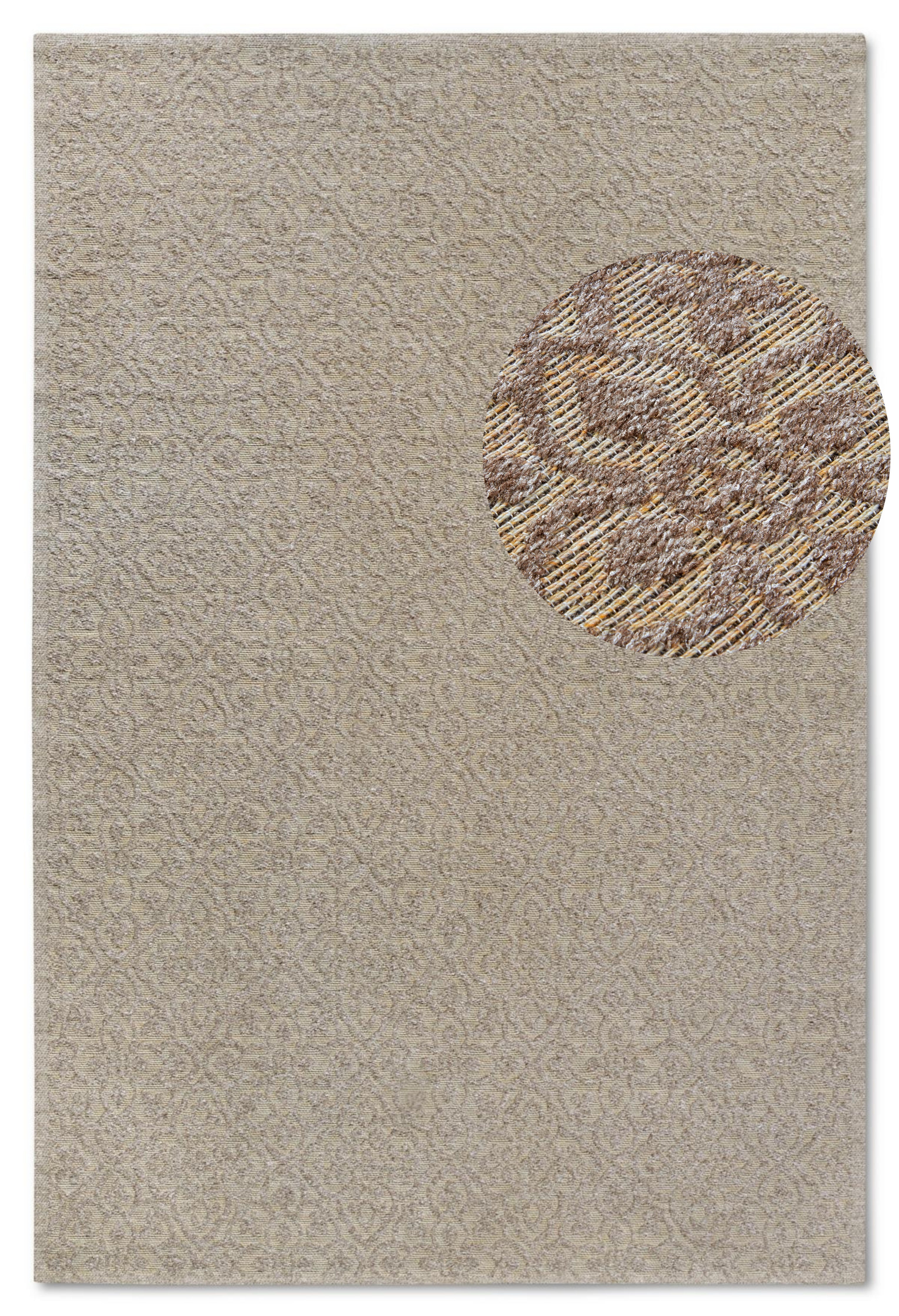 VILLEROY & BOCH 106154 IND- OG UDENDØRS TÆPPE, JULIE NATUR-BEIGE