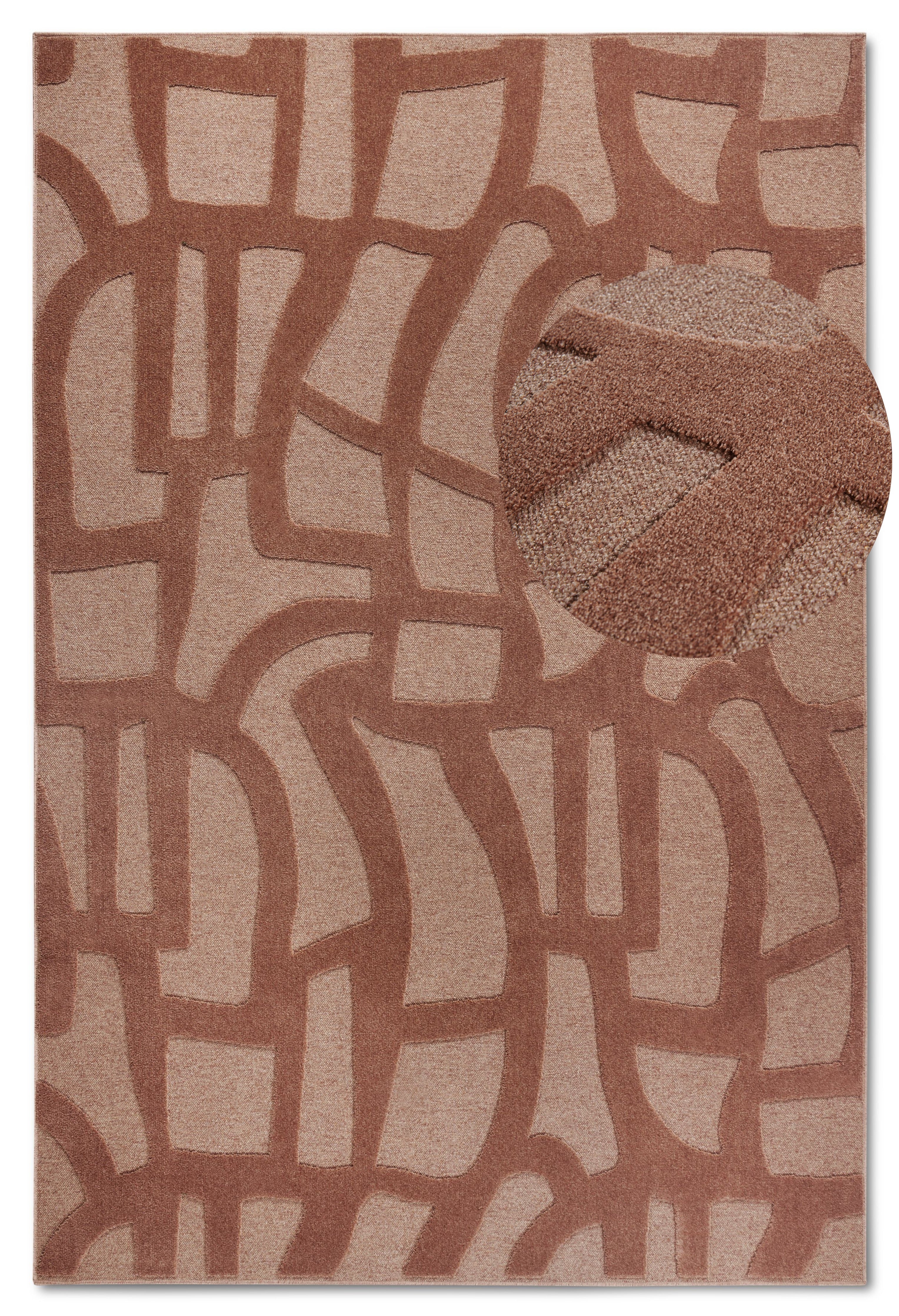 VILLEROY & BOCH 106143 HØJ-LAV LUV TÆPPE, THERESE NATURAL KOBBER