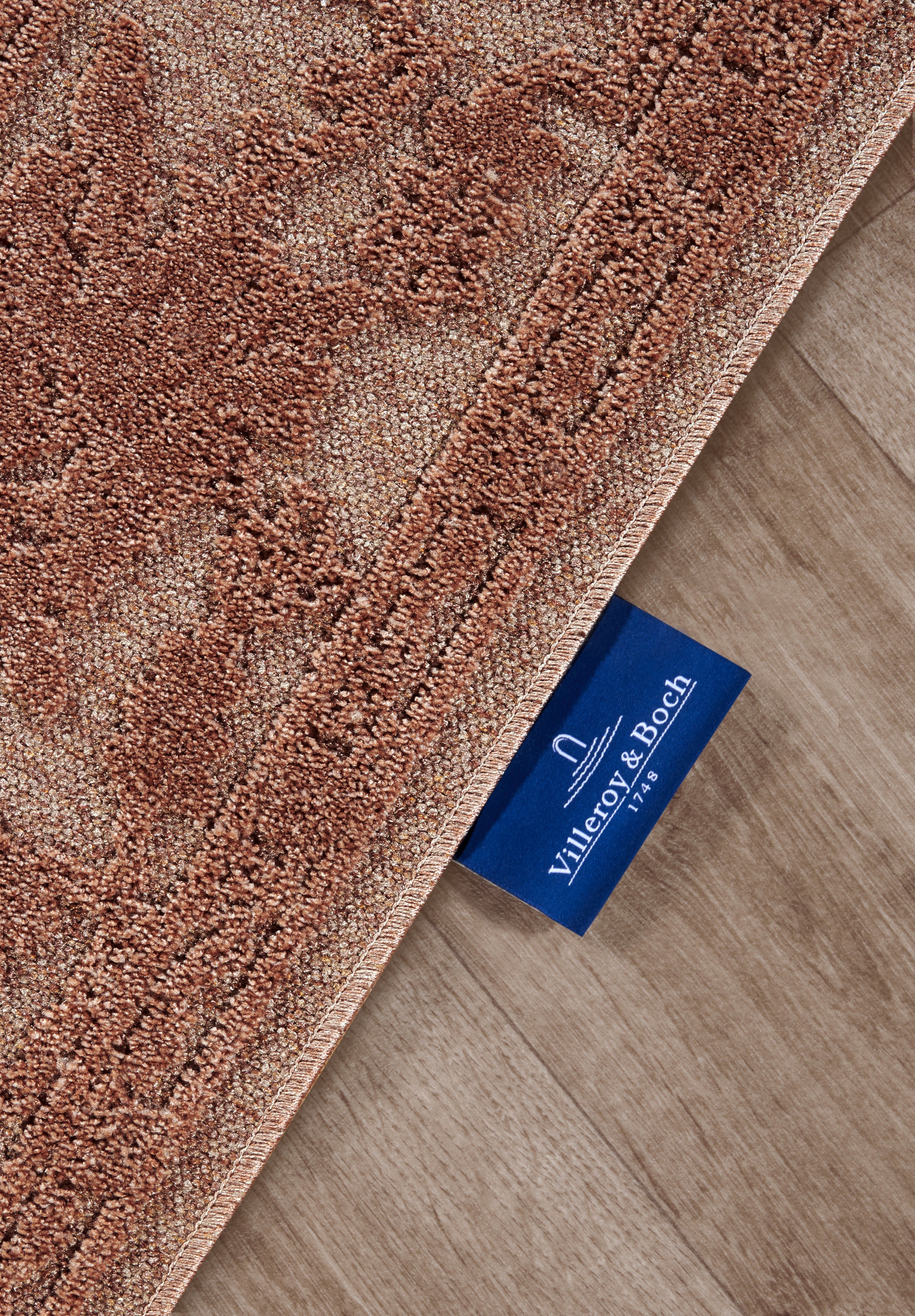 VILLEROY & BOCH 106147 HØJ-LAV LUV TÆPPE, AMBROISE NATURLIG-KOBBER